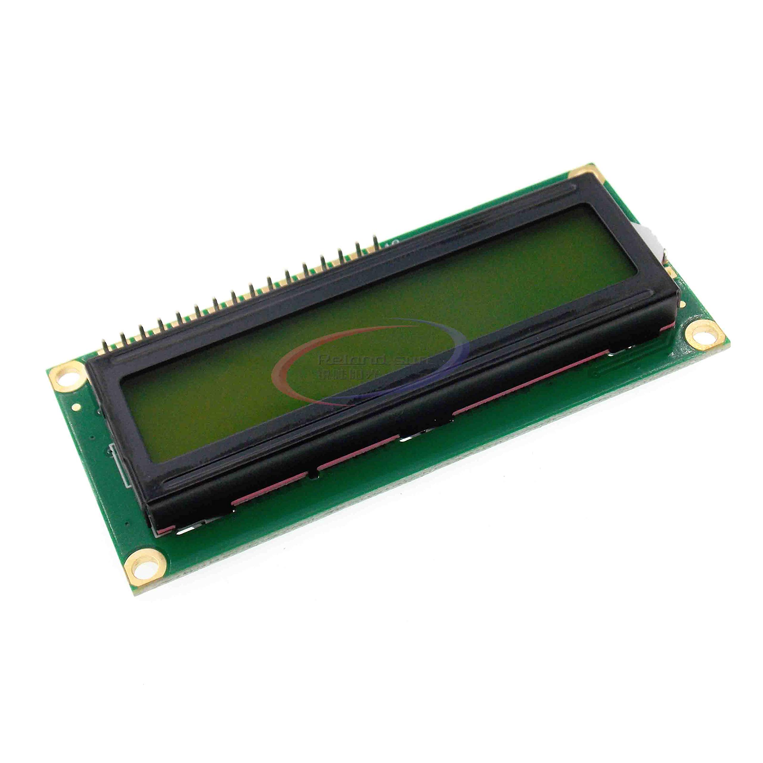 LCD1602+I2C LCD 1602 Module Blue/Green Screen PCF8574 IIC/I2C LCD1602 Adapter Plate for arduino (Yellow Green)