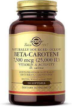 Oceanic Beta Carotene Solgar 90 Softgel
