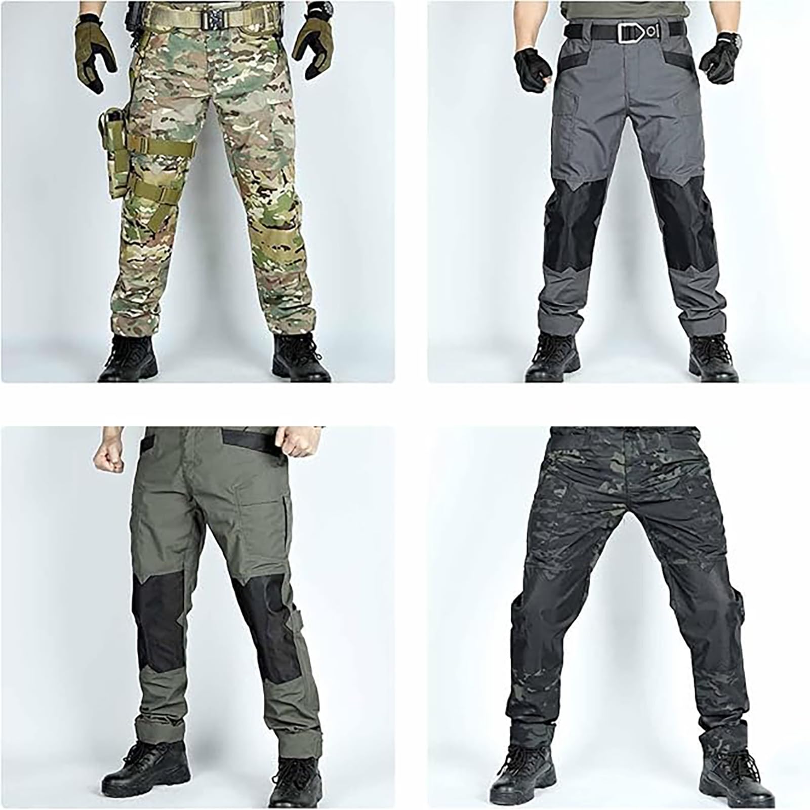 Générique Pantalon de Moto Tactique Apexcargo, Confortable, Extensible, imperméable et résistant à l'usure, avec Plusieurs Poches