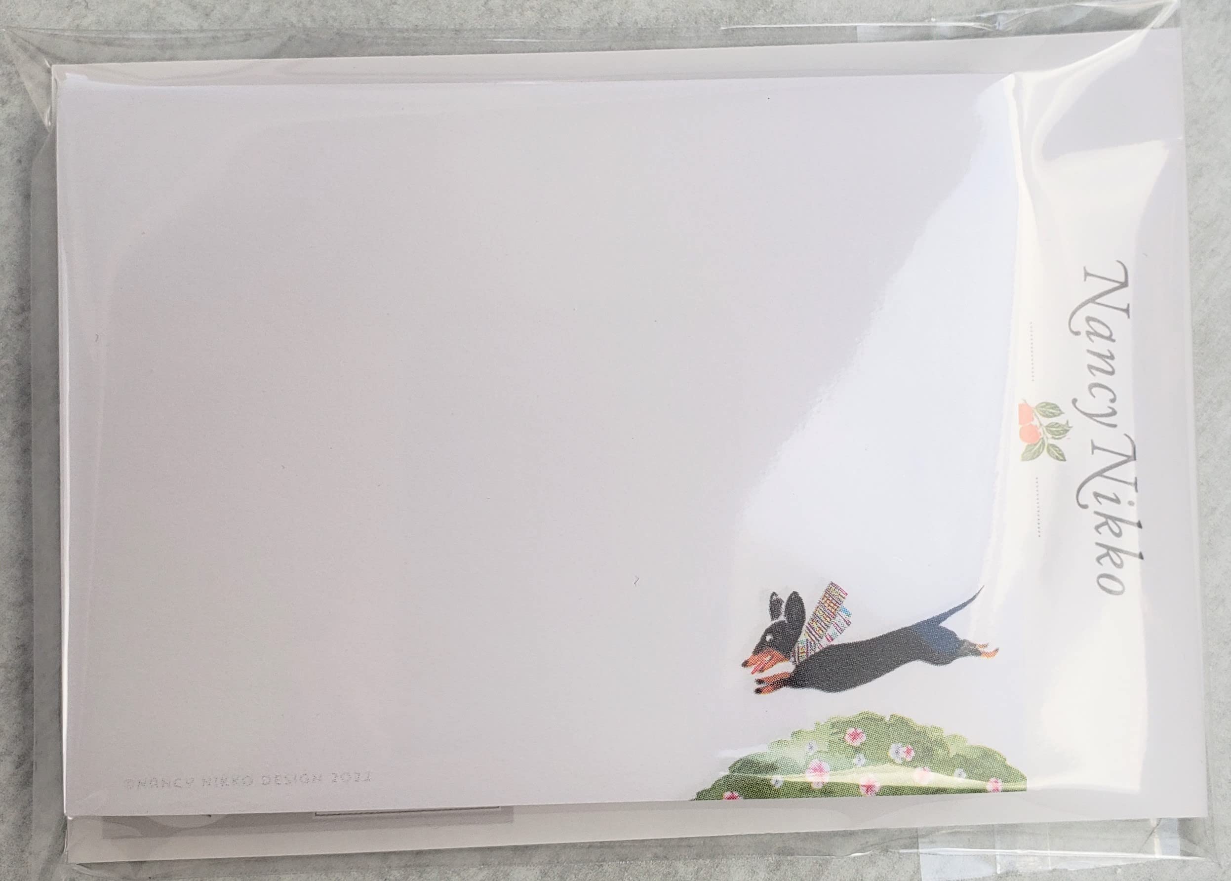 Amazon.co.jp: ダックスフント付箋 - 10.2 cm x 7.6 cm 50枚.メモ帳