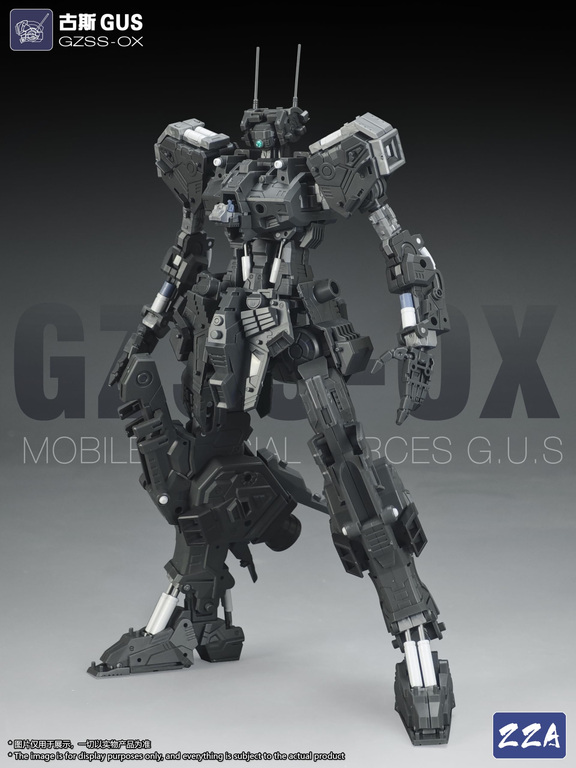 ZZA社 GZSS-OX GUSグス　海外製オリジナルプラモデル　正規品　新品 Amazon | LEBOO ZZA 1/100 GZSS-OX グス GUS色分け済み
