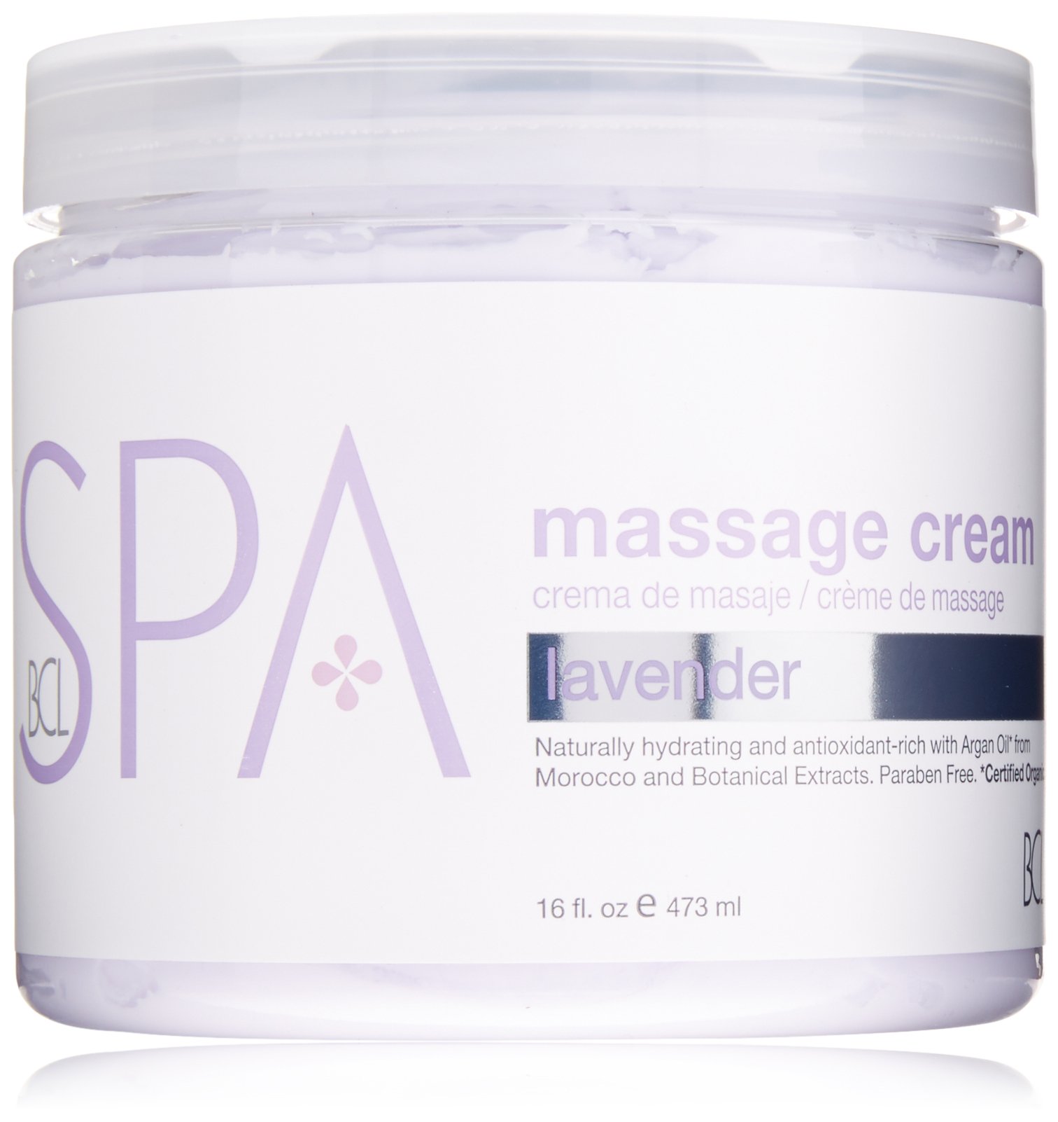 (Lavender, 470ml) - Bio Creative Lab Spa Massage Cream