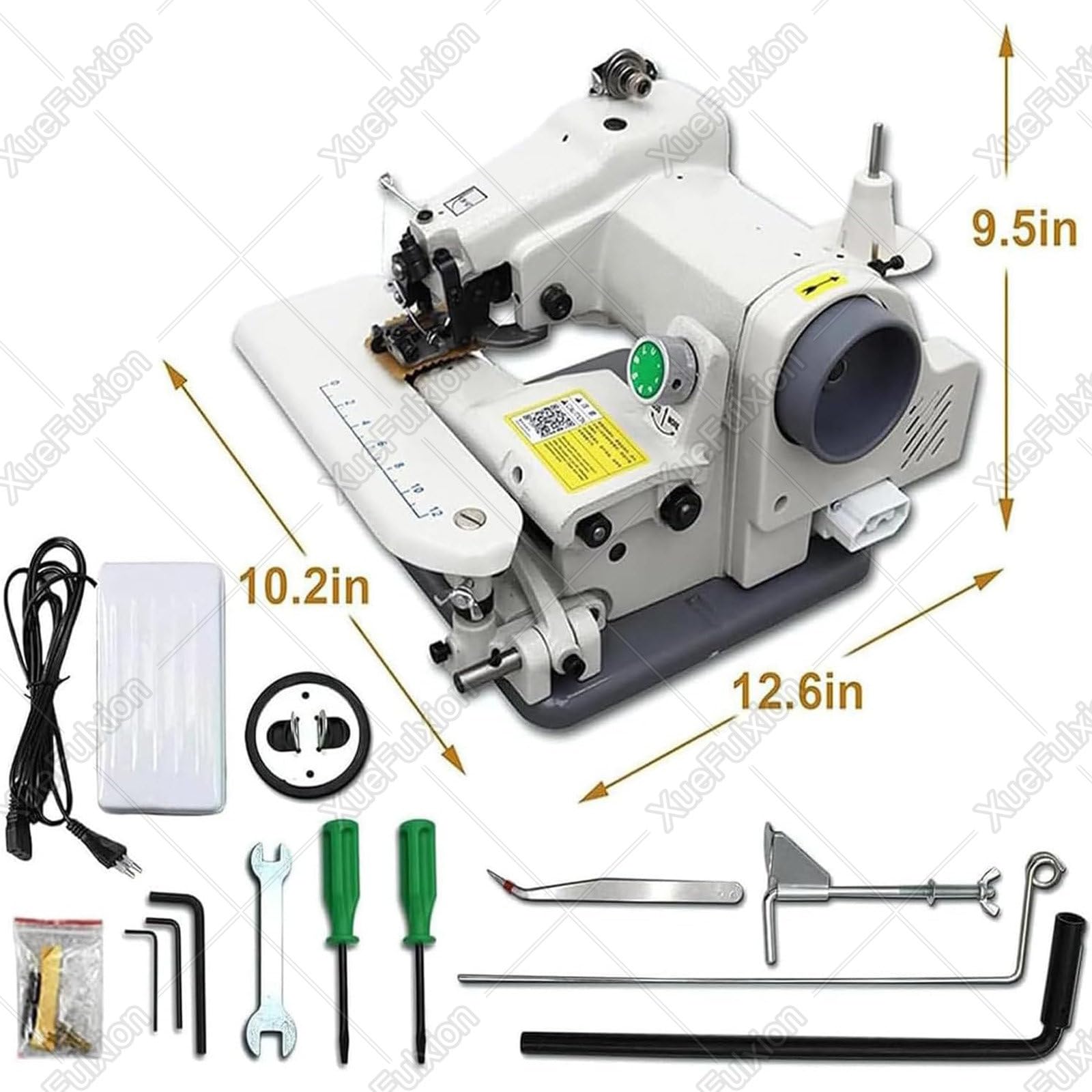 Máquina de Coser de Puntada Invisible,máquina de Coser de modista,dobladilladora de Puntada Invisible Profesional con Pedal,para puños,dobladillos Sueltos,dobladillos de Vestidos
