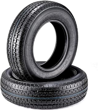 Amazon Com 2 Premium Trailer Tires St 205 75r15 Radial Tires 205 75r15 8pr Load Range D W Scuff Guard Automotive