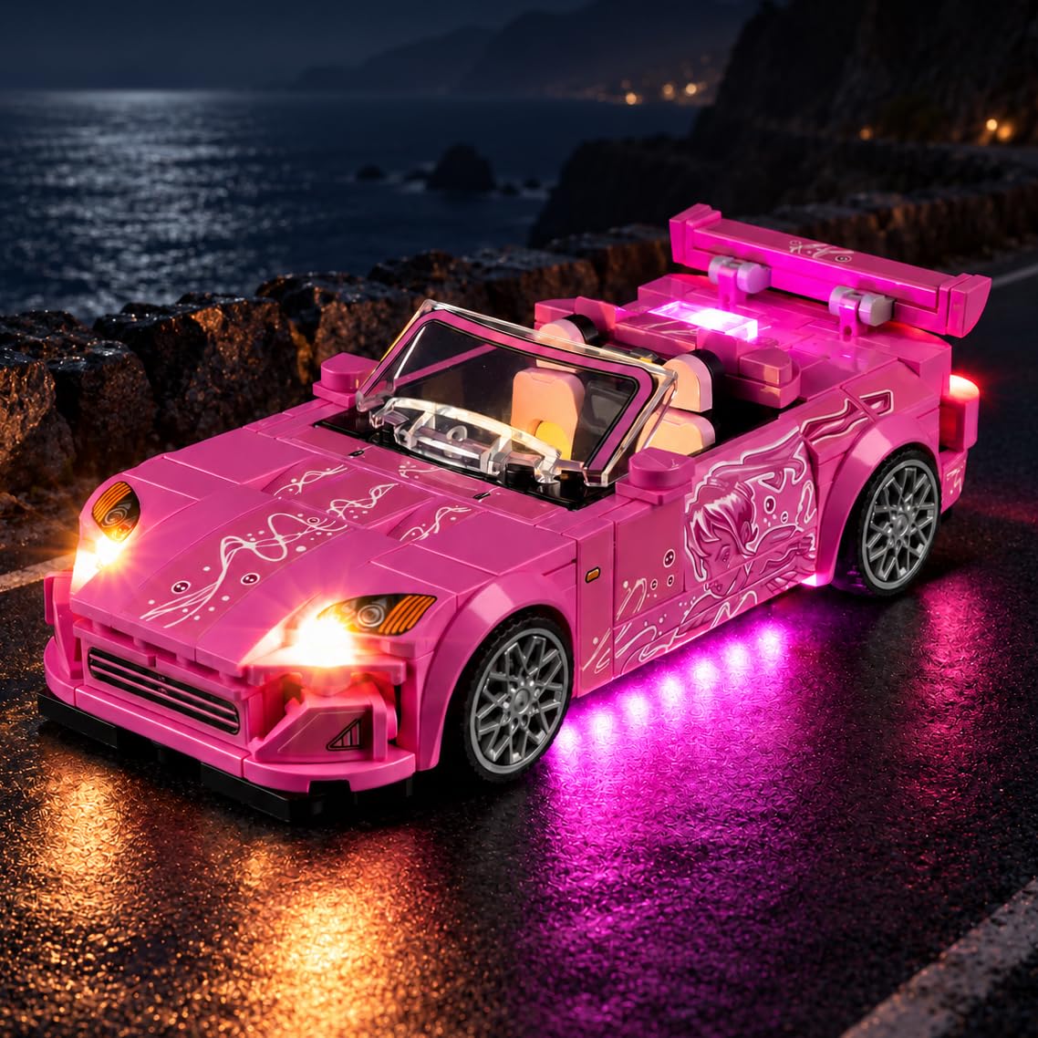 Amazon.co.jp: Nitemode ライトキット レゴ(LEGO) 77241 スピード