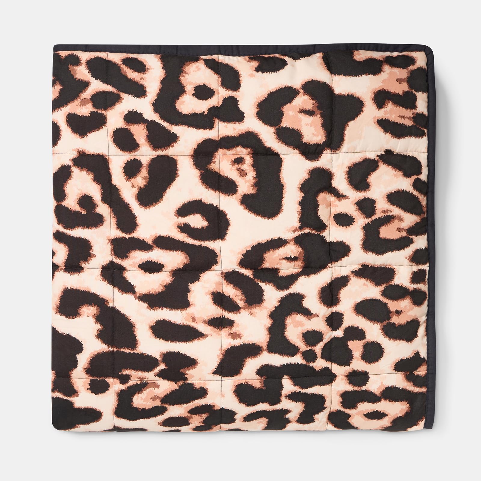 Ohs Leopard Print Super Soft Weighted Blanket Adult, 8Kg Leopard Weighted Blanket Therapy Autism Insomnia Stress Anxiety Relief For Adults, King - Natural - 150X200cm (Disclaimer: Only Suitable For Age 3+Years)