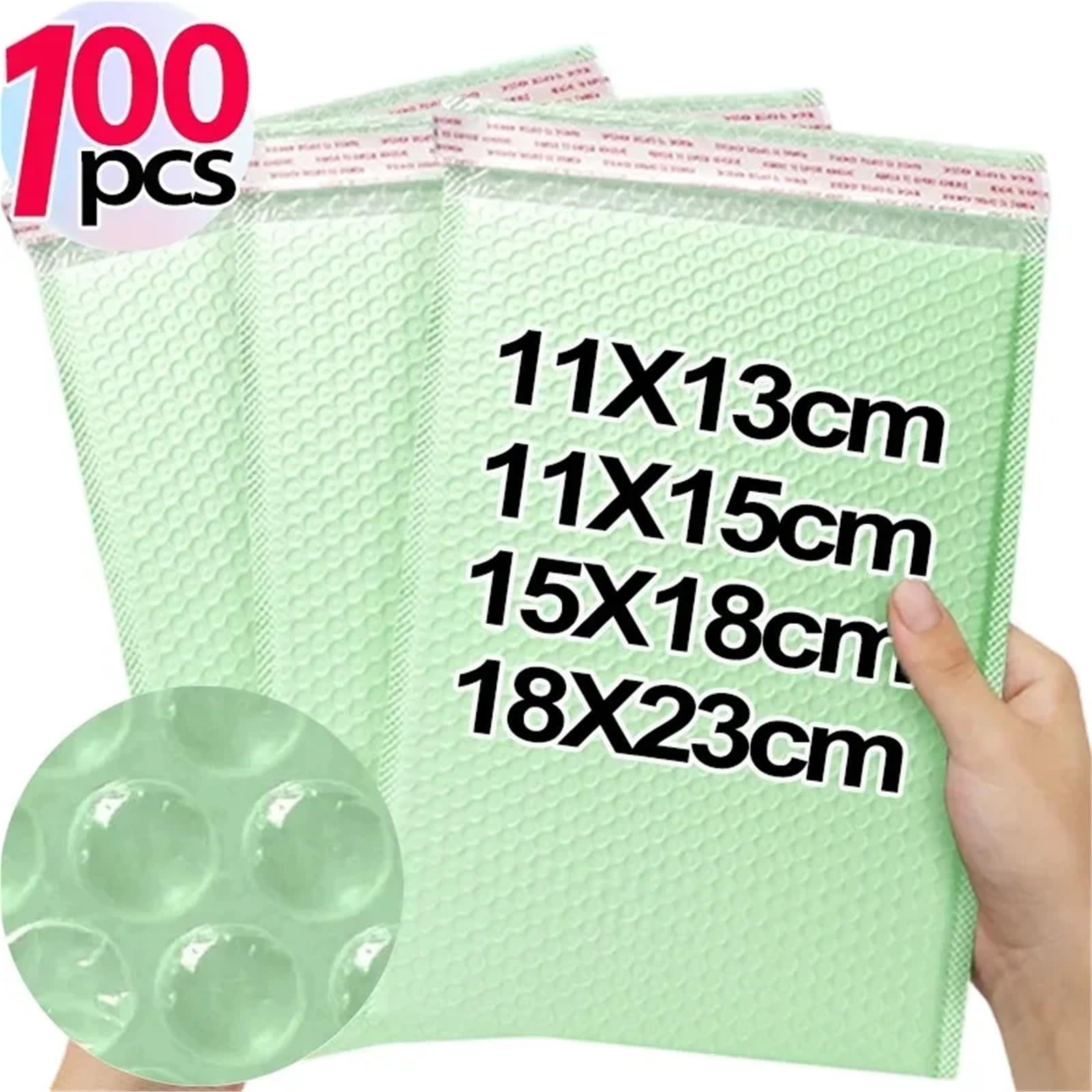 Buste Imbottite Per Spedizioni Adesivo sigillante impermeabile for sacchetti a bolle da 10/100 pezzi