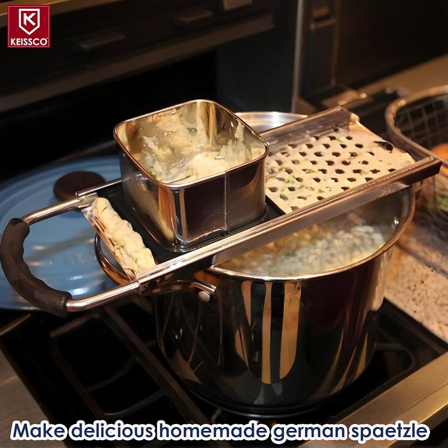 Spaetzle マッキーナ・ニョッキッティ ステンレス製 調理器具 Spaetzle マッキーナ・ニョッキッティ ステンレス製 調理器具