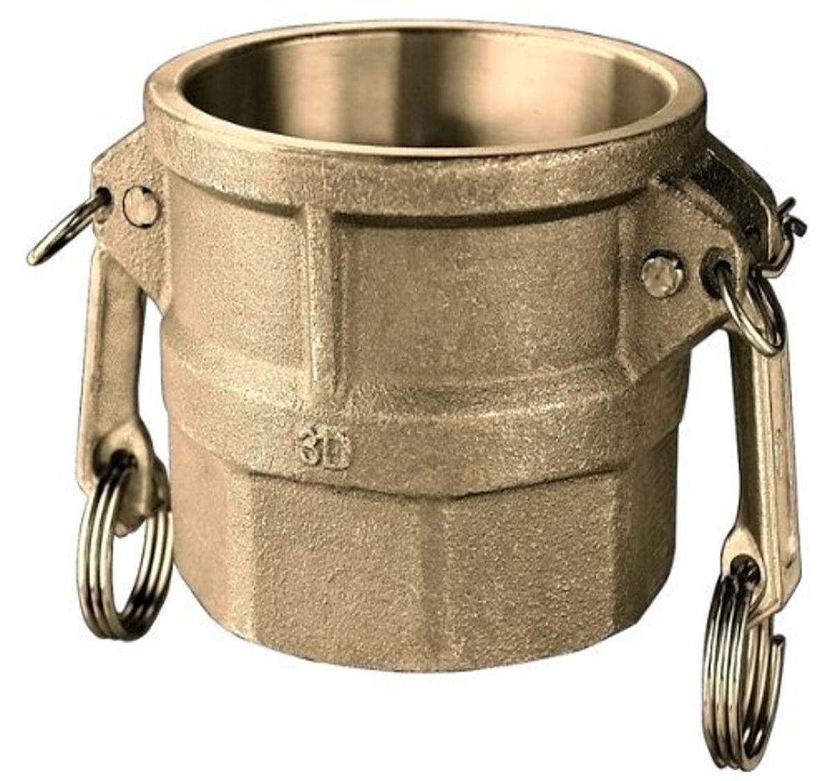 Acoplador hembra Kuriyama BR-D100 de latón para alta presión de 250 PSI