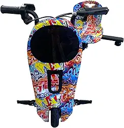 Triciclo Elétrico Drift Hoverboard 350w Luzes Led 3 Velocidades