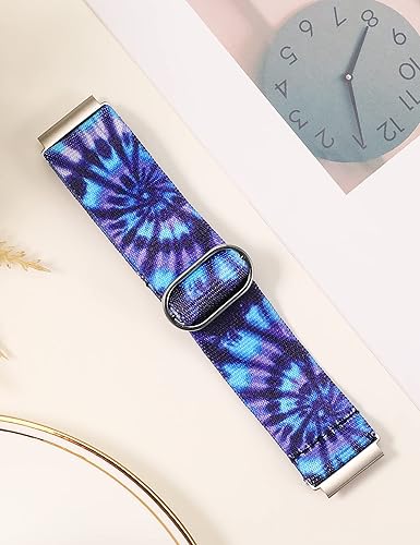 Miniatura 2 de TOYOUTHS Correa elástica de nailon de 0.78 pulgadas compatible con Samsung Galaxy Watch 7654 de 1.575 pulgadas, 1.732 pulgadas, Active 2 de 1.575