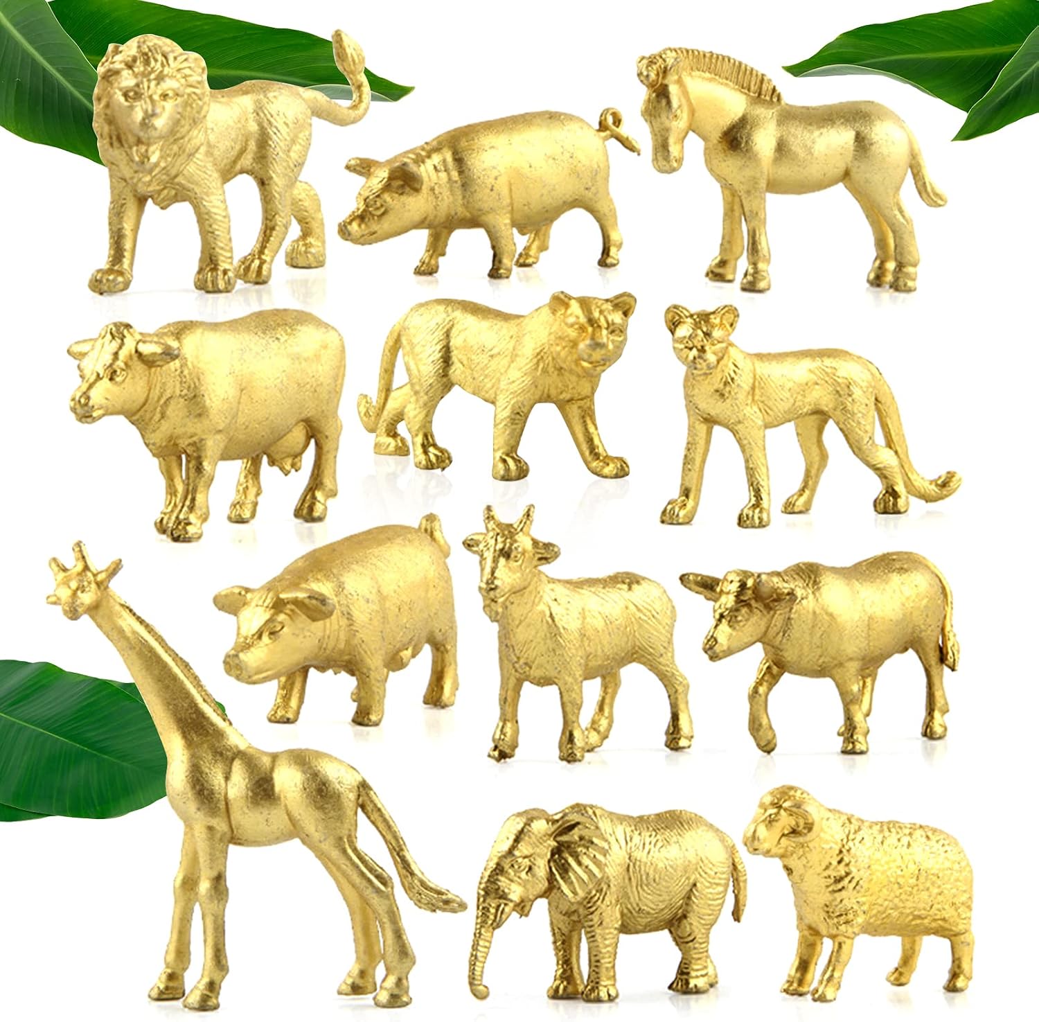 Drfeify figurines d'animaux marins Drfeify Jouets d'animaux marins 12 pièces ensemble de jouets