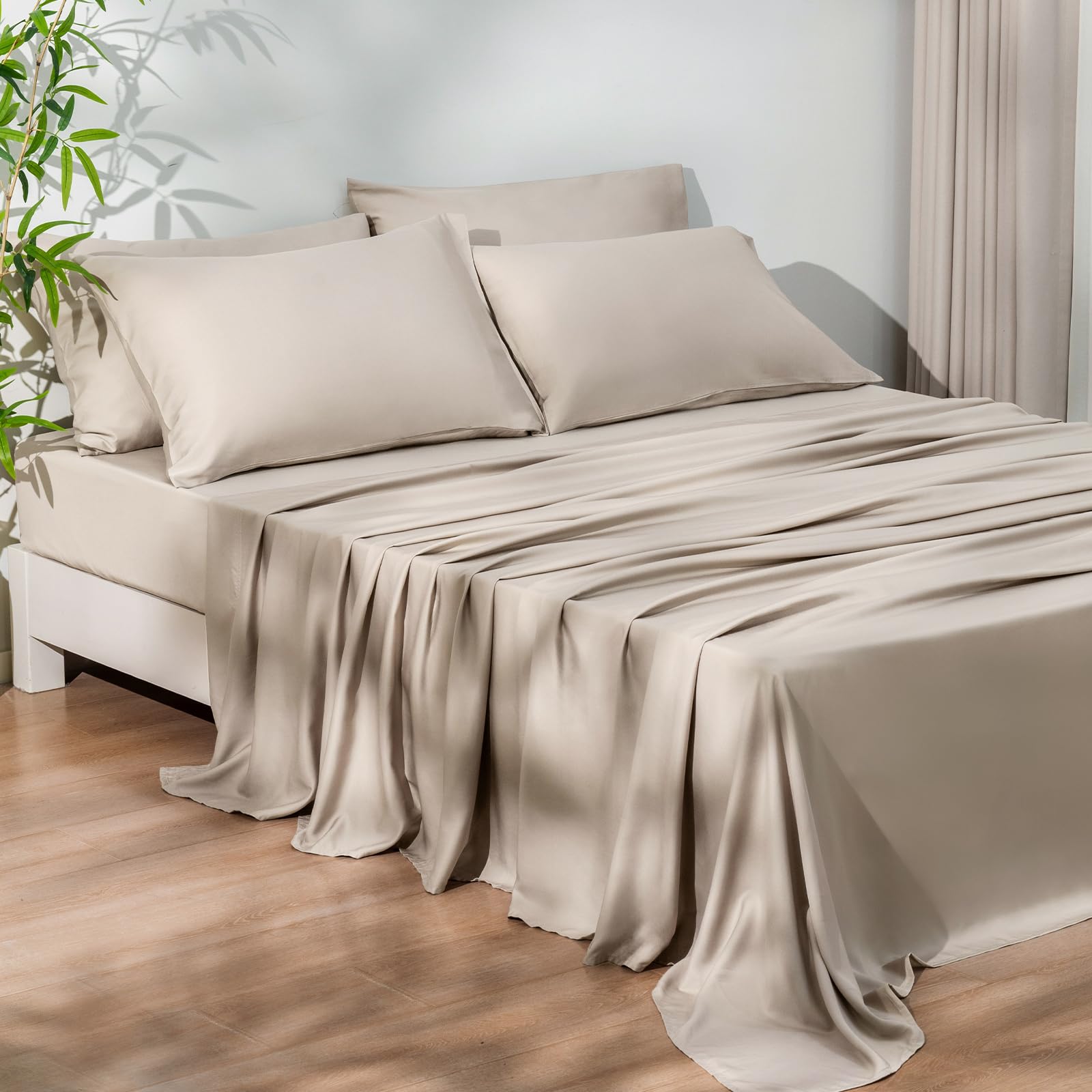 PHF Bamboo Sheet Set Light Taupe