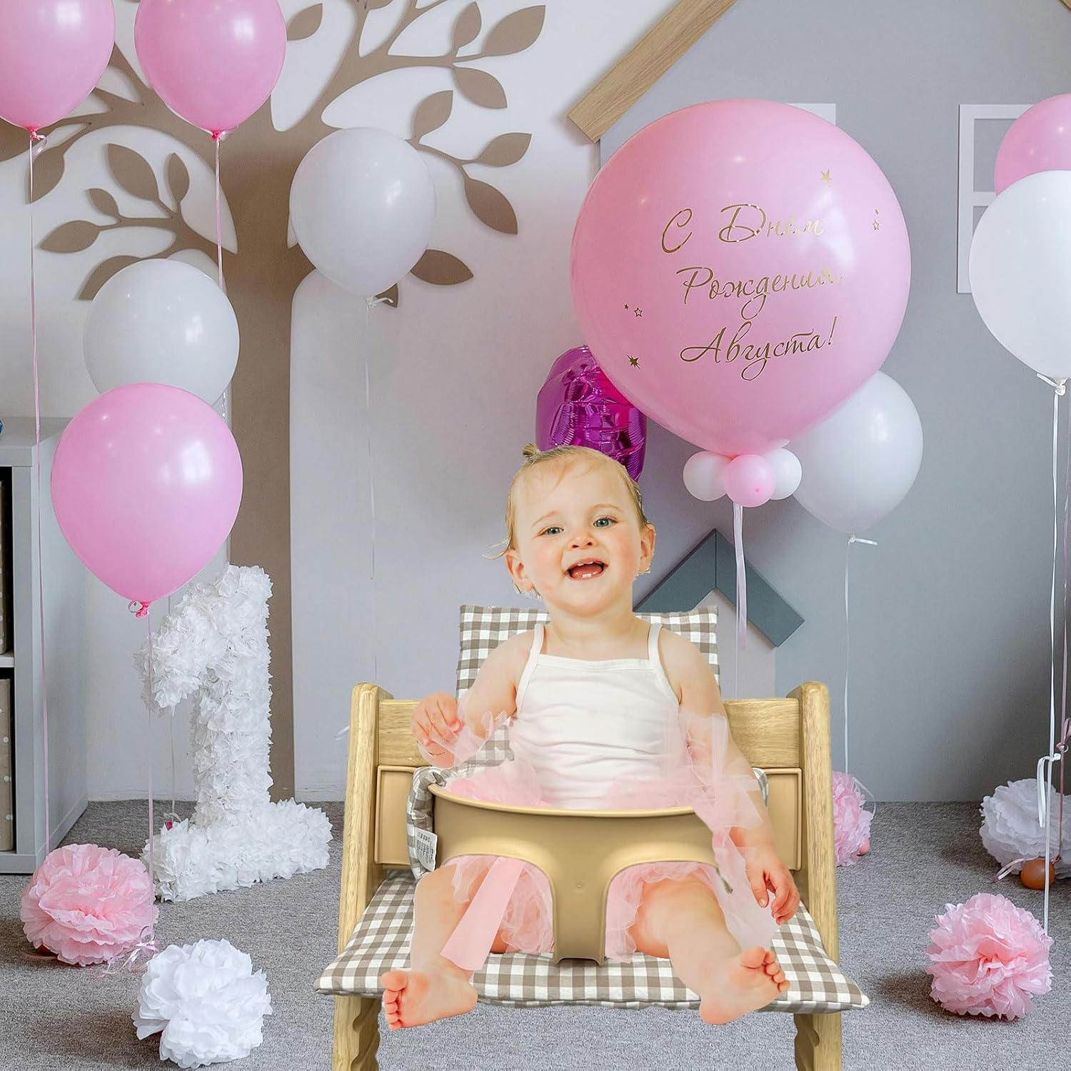 Housse de Coussin pour Stokke Tripp Trapp, Épaissie et douce Coussin Chaise Haute Bebe pour Stokke, Rembourrage pour Siège Bébé, Coussin de siège Doux, Accessoires de Chaise Haute (kq)