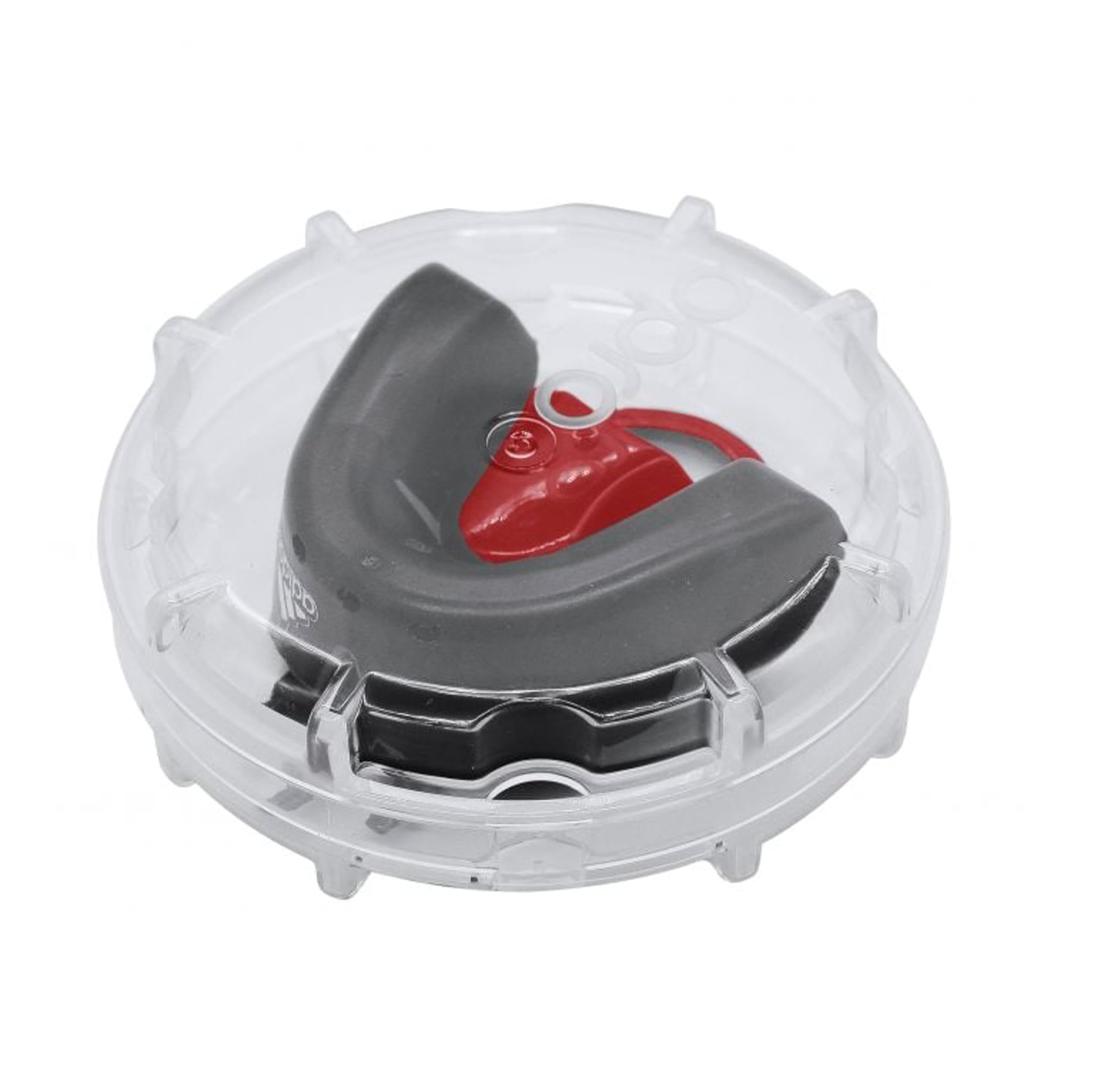 adidas Paradenti Paradenti Gum Shield Adulto Boxe Rugby Hockey MMA Arti Marziali OPRO Argento (Nero, Senior)