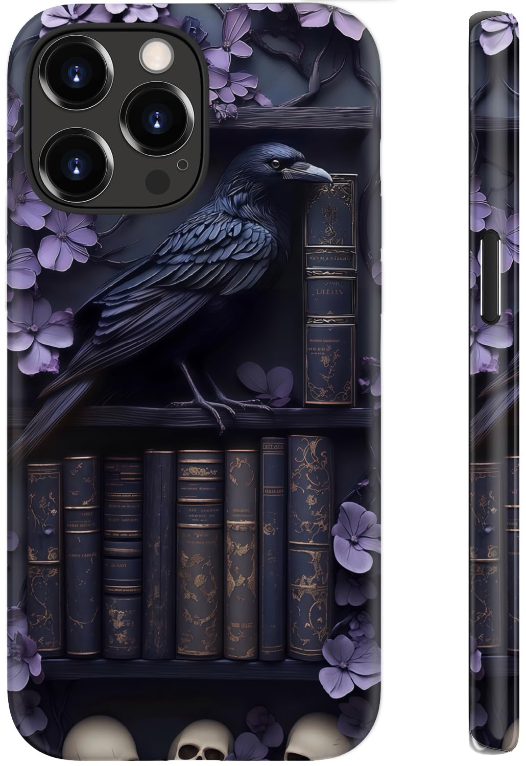 Coque double couche de protection antichoc iPhone 14 Pro fleur - 7