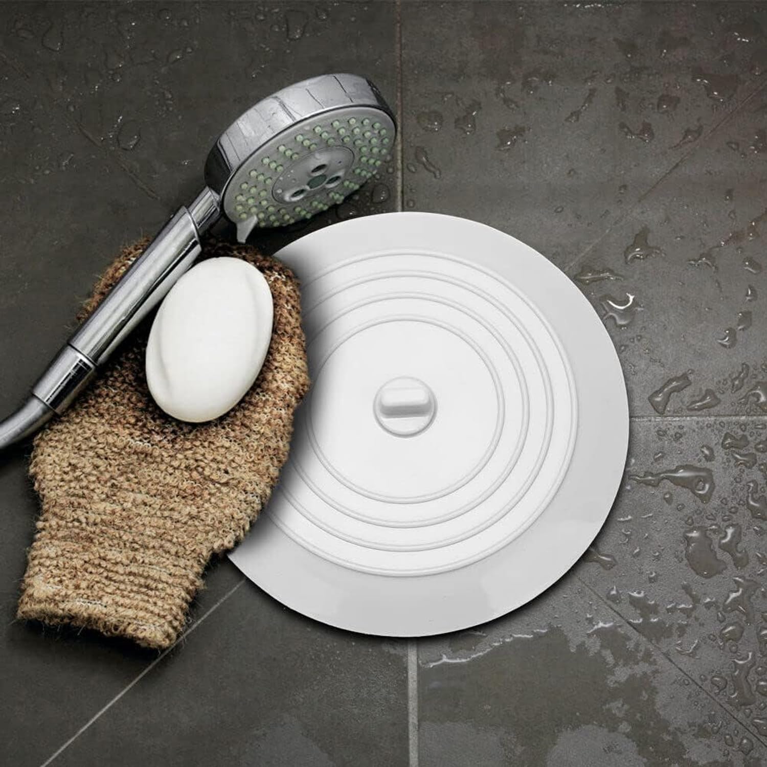 VIGOR PATH Lot De 2 Bouchons De Baignoire En Silicone – 15 Cm