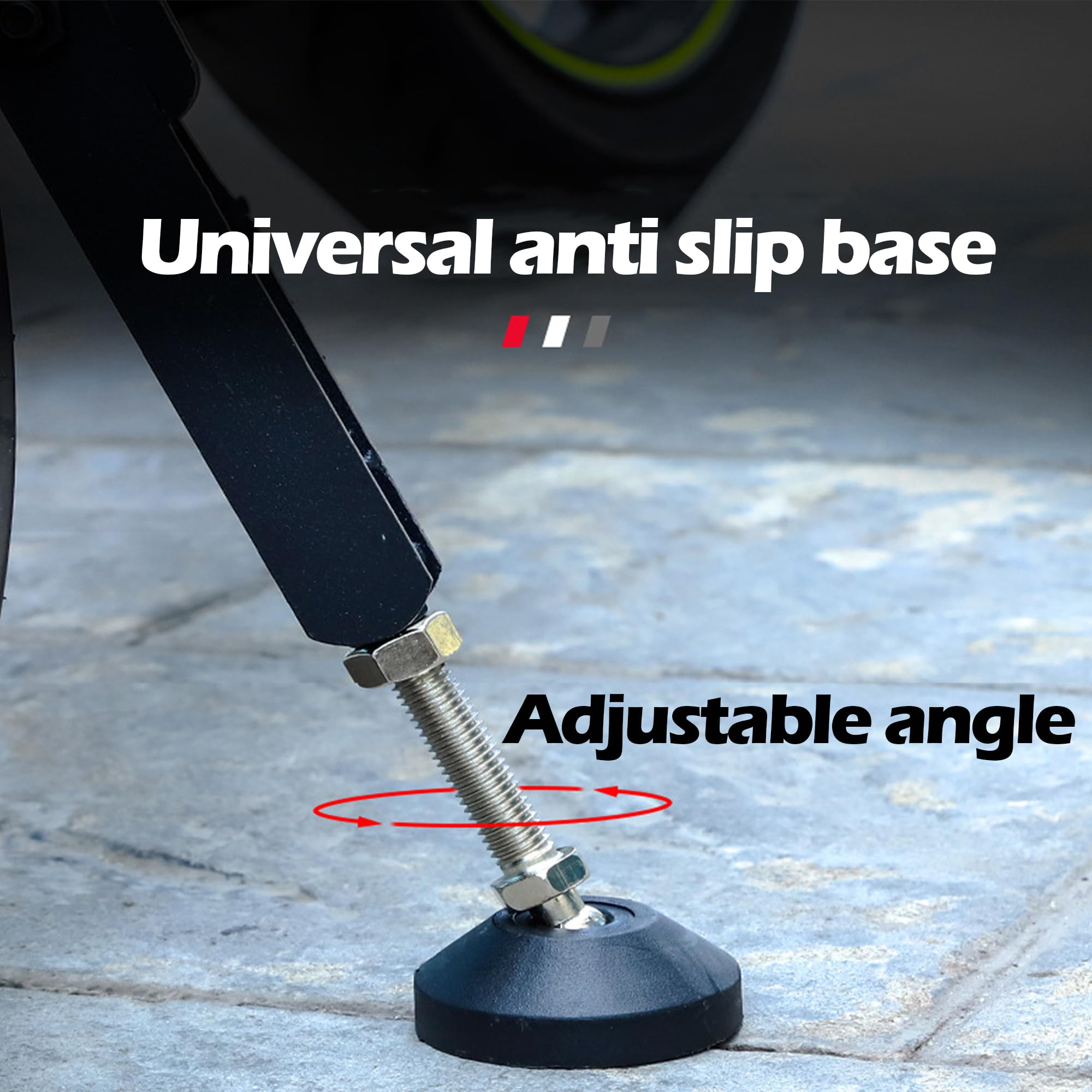 Motorcycle Maintenance Stand, Cavalletto Moto, Alza Moto, Pieghevole, Acciaio Al Carbonio, Martinetto