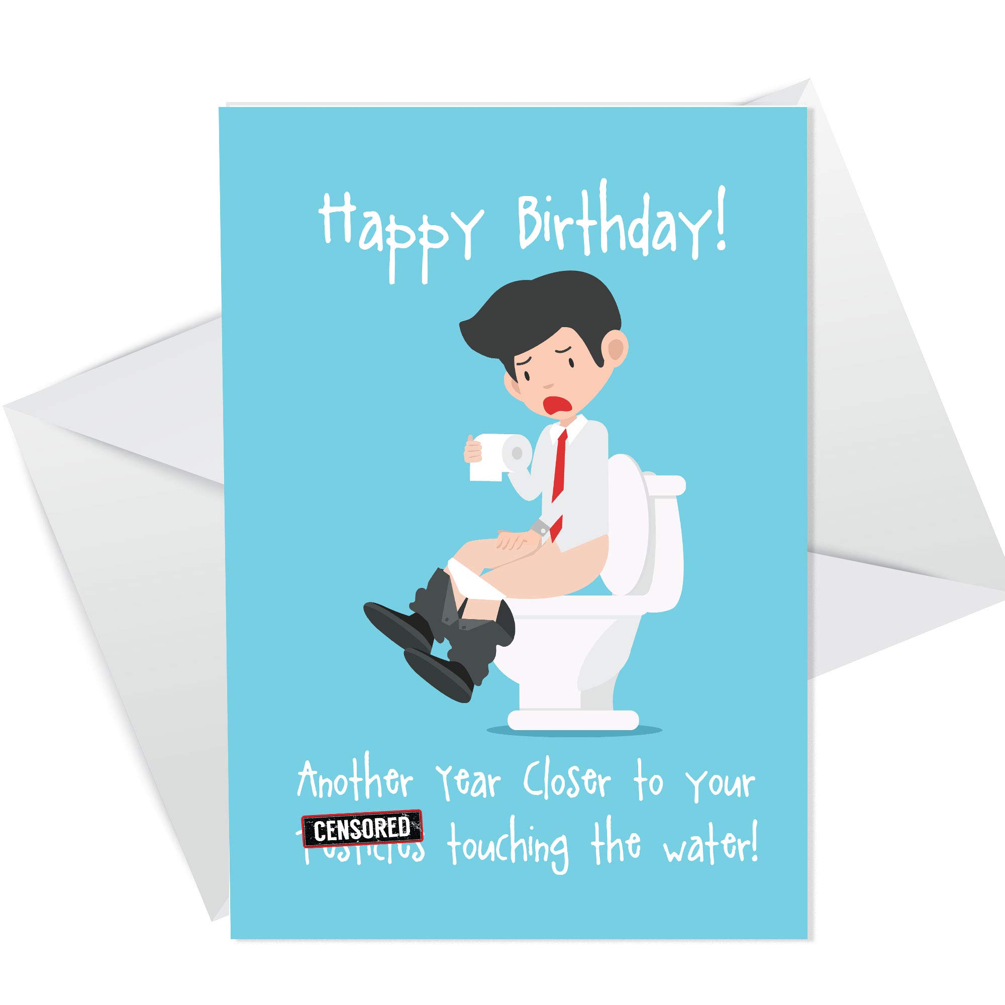 Funny Birthday Card For Him Rude Birthday Card For Men 50th 60th Birthday Card