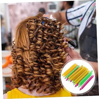 Amazon.co.jp: Beaupretty ヘアカーラー 100個 スパイラルパーマ