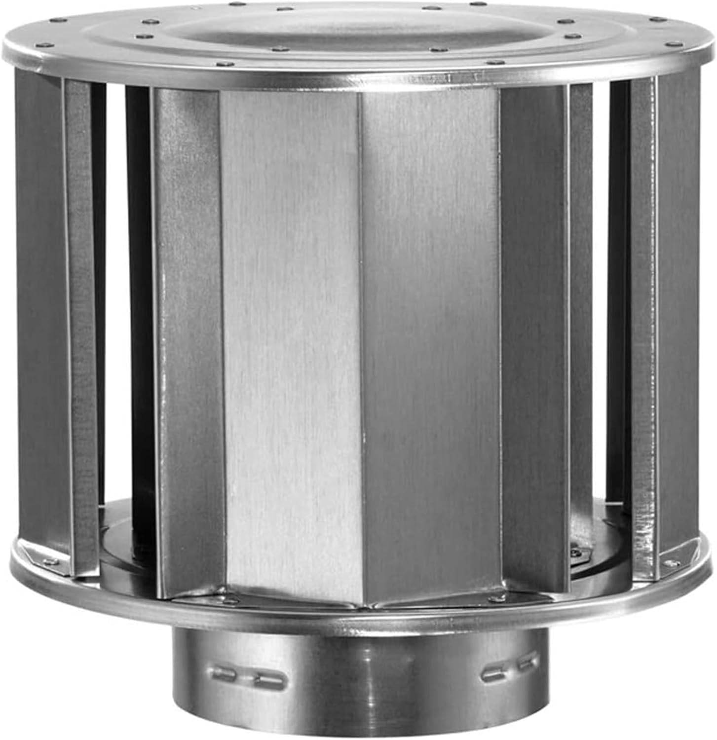 Simpson Duravent High Wind Vent Top 4 " Galvanized Al Ul