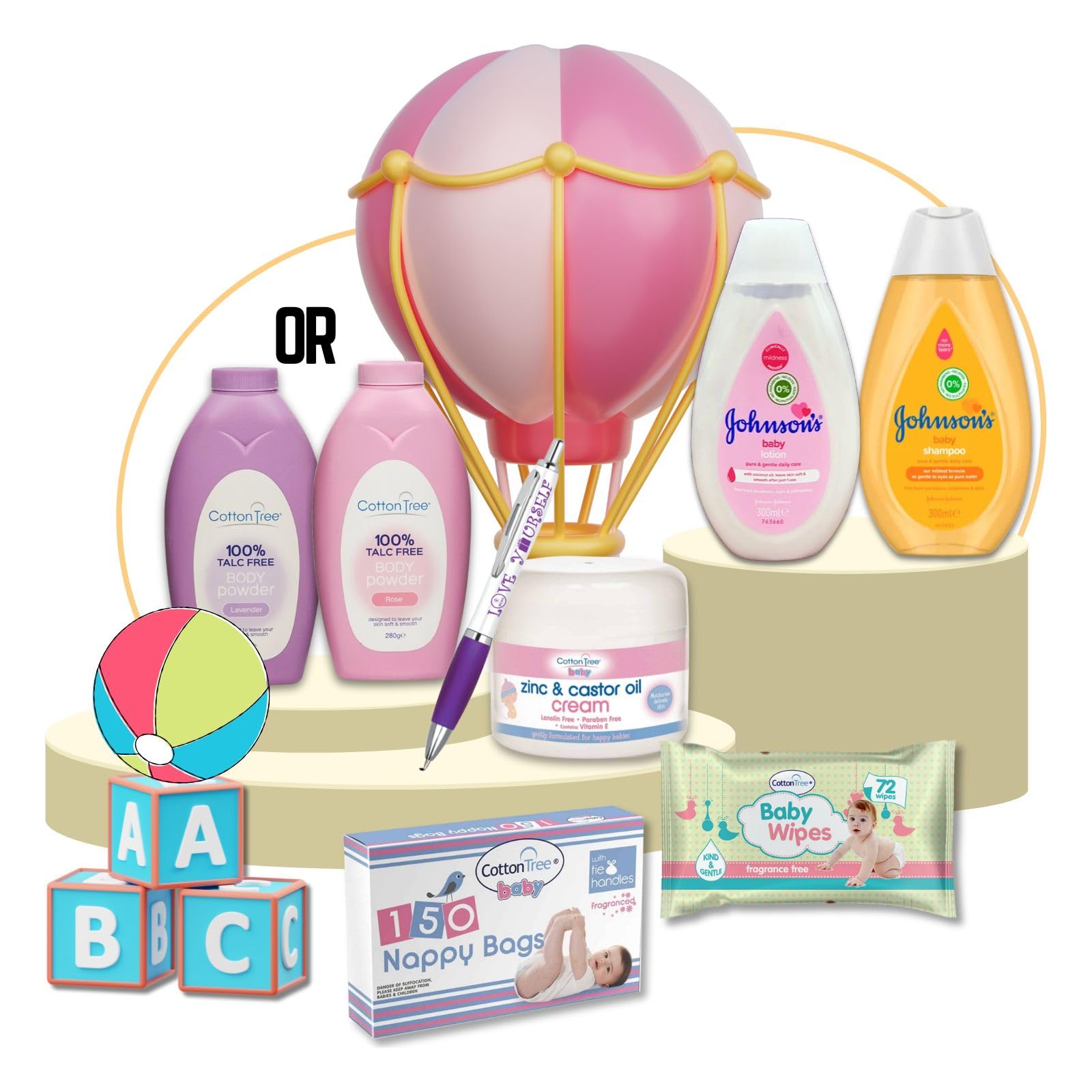 Talc Johnson's Newborn Essentials Pack Free Johnson's Regular