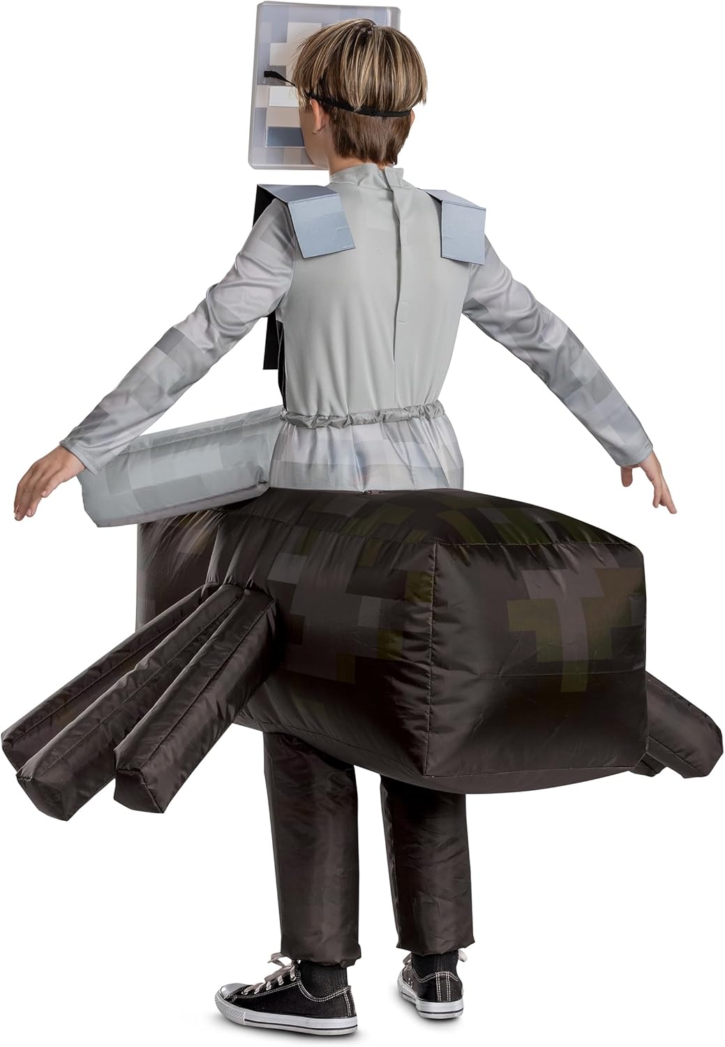 Disguise Minecraft Spider Jockey Inflatable Costume, Official Minecraft Inflating Ride One with Air Inflating Fan