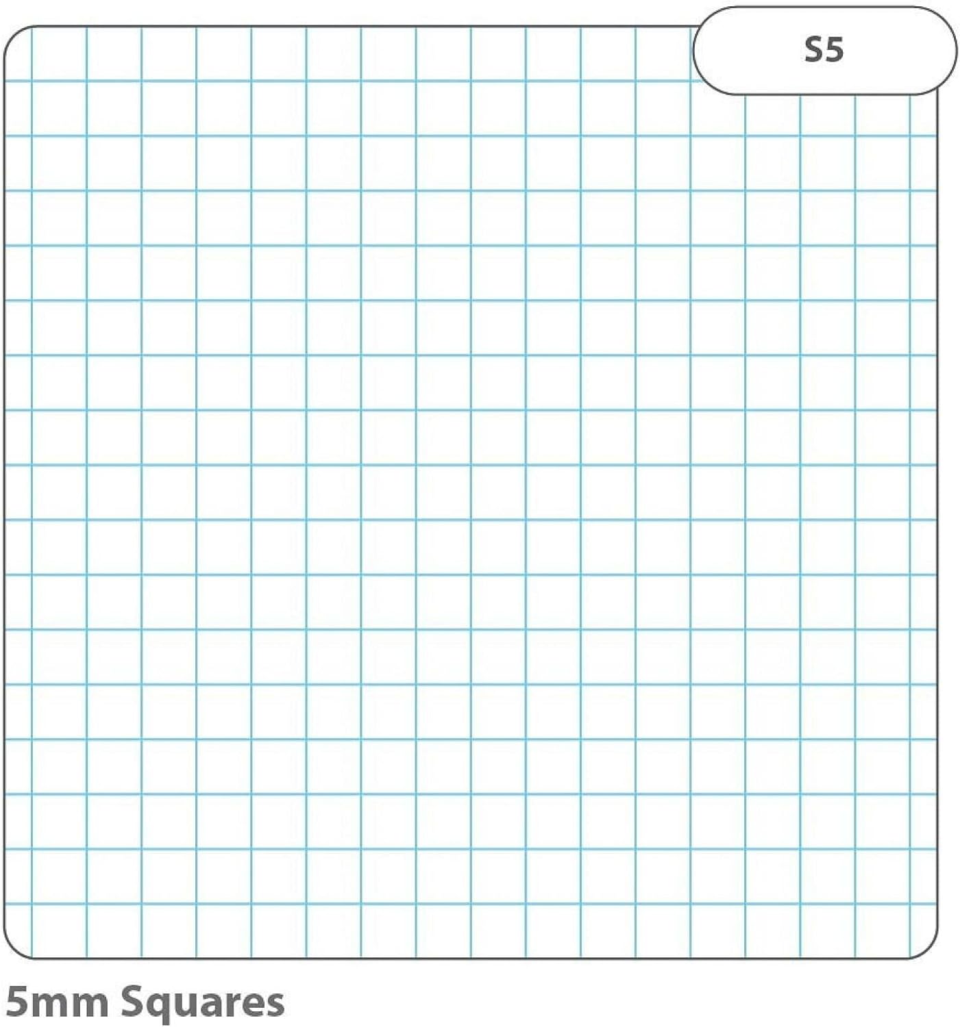 RHINO Stationery A4 Exercise Paper | 500 Sheets | Loose Leaf Paper | 5mm Squared Paper | Pre-Punched | Educational Standard