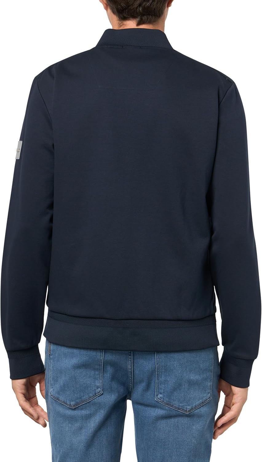 BOSS mens Jersey Blend Nylon Lightweight Jacket - Image 2