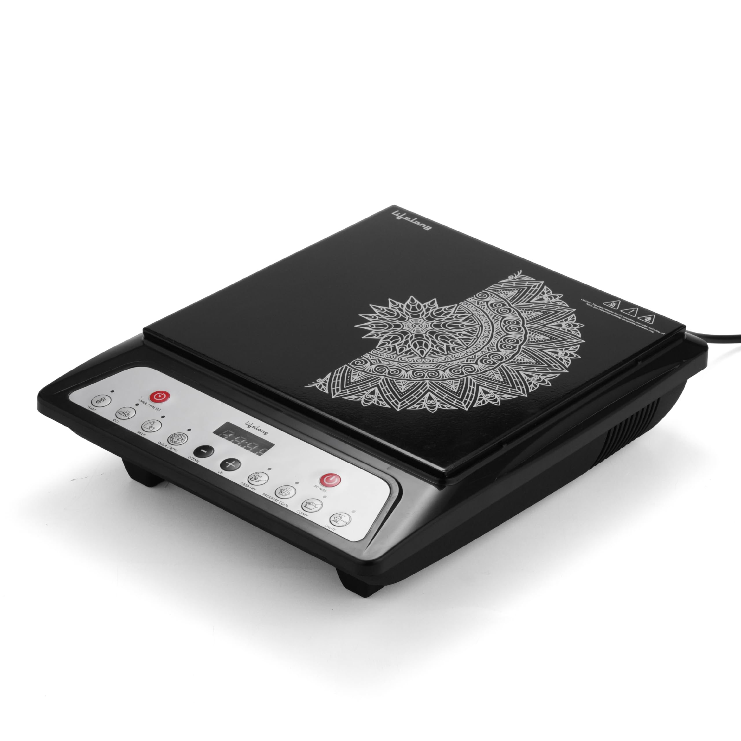 Lifelong 1800 Watt Induction Stove With Surge Protection, Electric - Image 1
