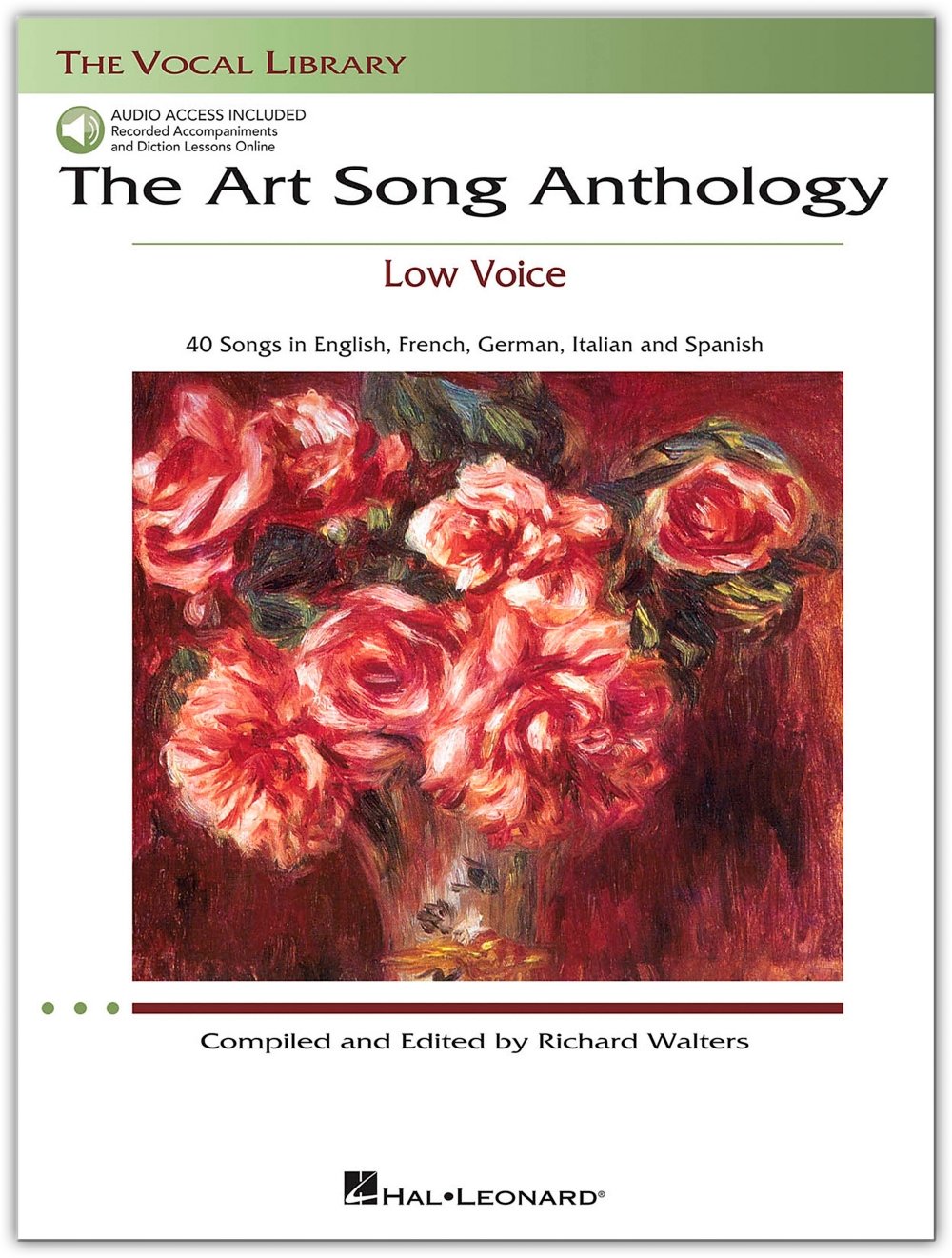 The Art Song Anthology - Low Voice Songbook and 3 CD Package