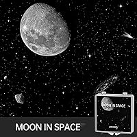 Vista 5 de POCOCO Proyector Galaxy + discos de luna y estrellas (6 piezas)