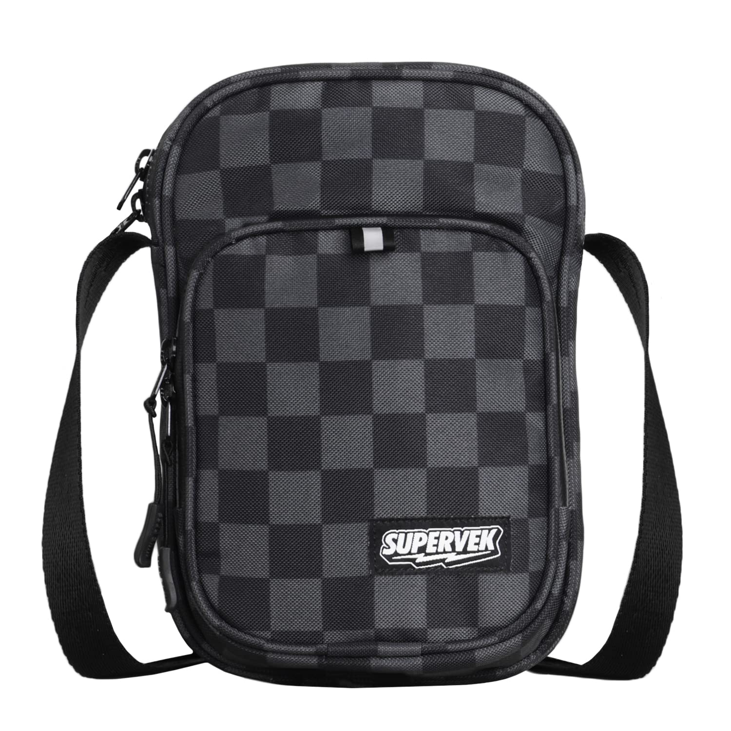 SUPERVEKCheckered Sling Bag PRO Waterproof, Adjustable Fly Strap Urban  Minimalist Streetwear Travel Outdoors Crossbody Chest Bags For Men Women