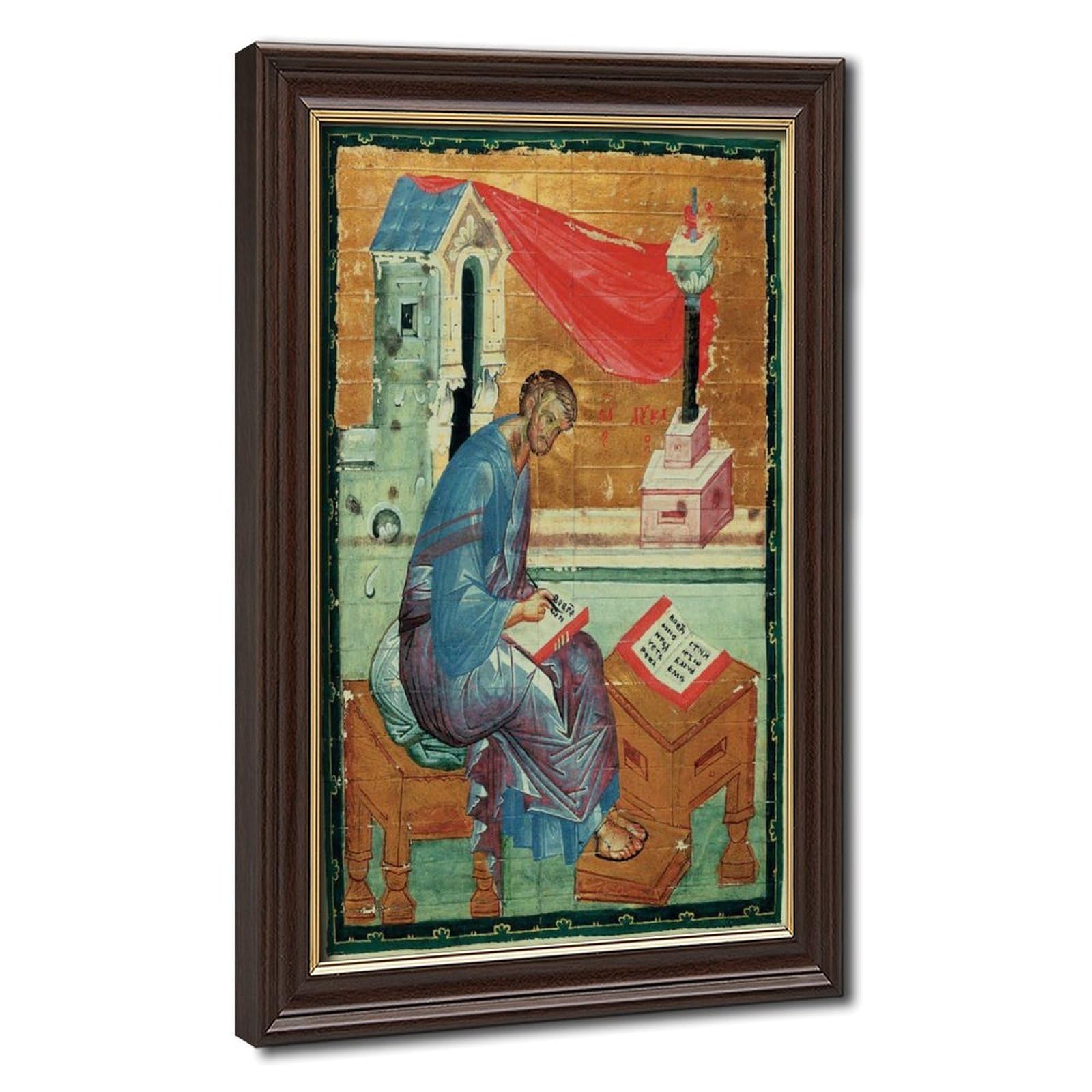 WCYB Saint Luke The Evangelist Andrei Rublev Posters Prints Canvas Deco Paintings Wall Art Hangable Frame 24" L X 36" W