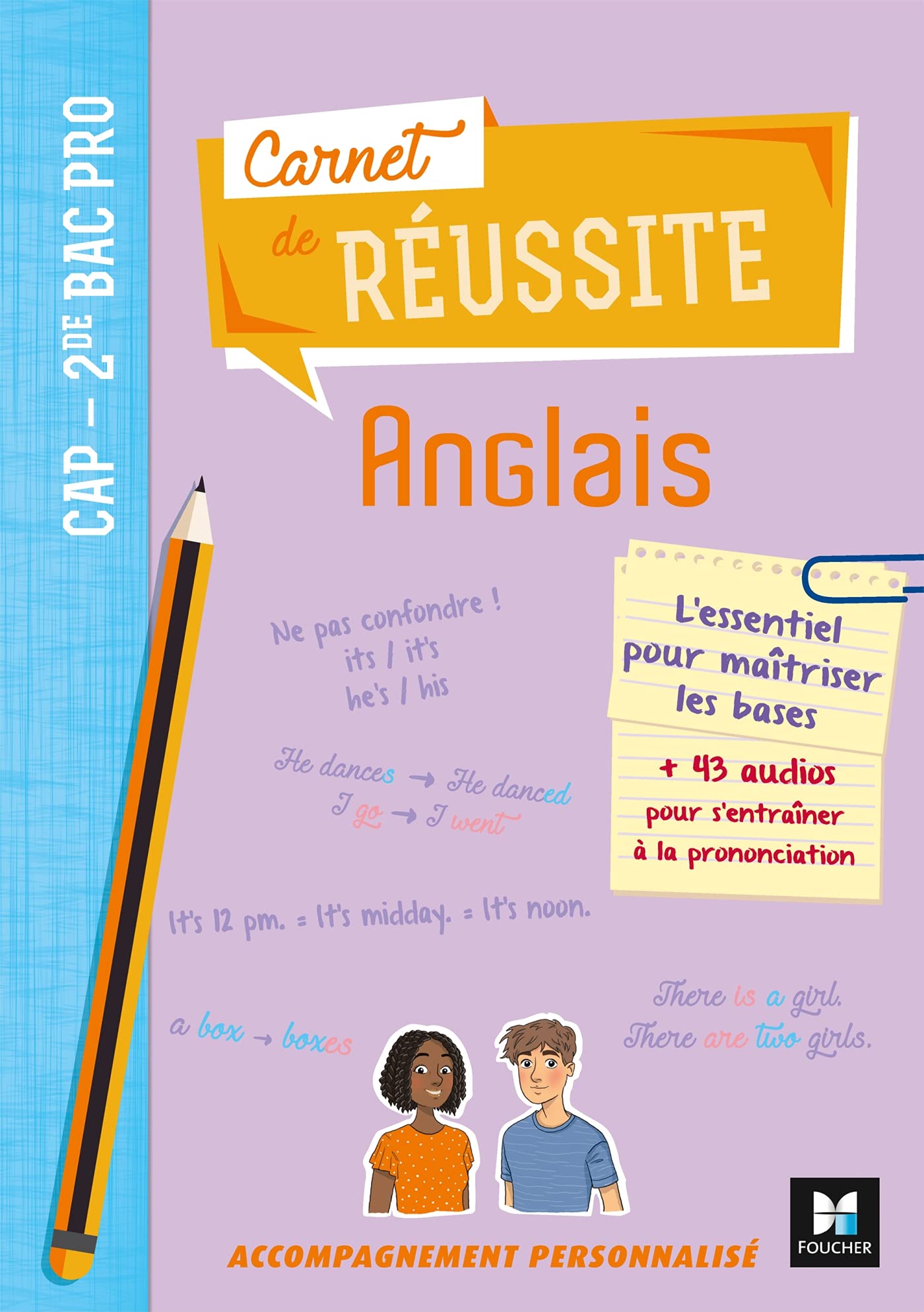 Carnet de réussite - ANGLAIS - CAP 2de Bac Pro - Éd. 2021 - Livre élève