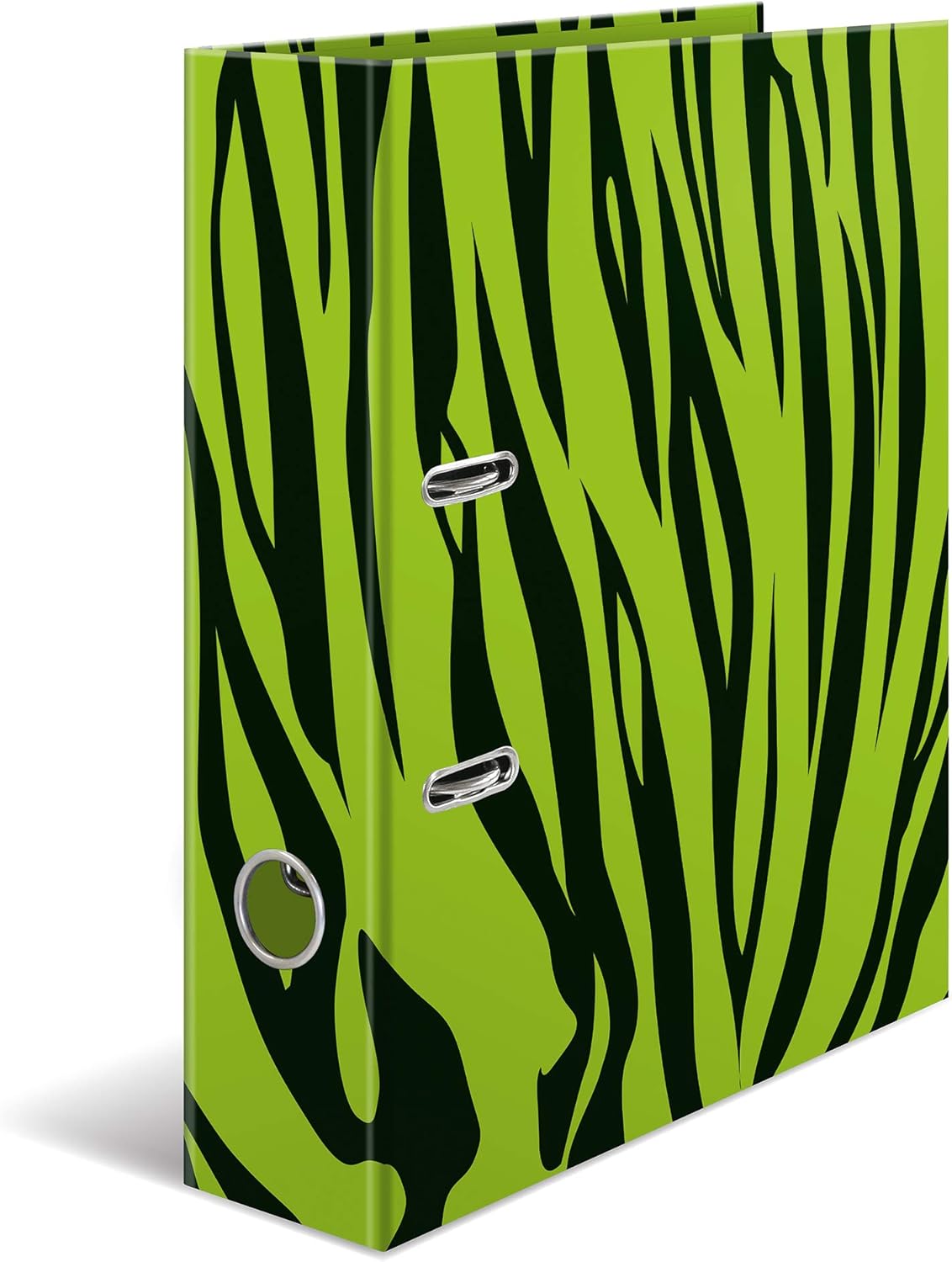 HERMA Lever Arch File Animal Print with Tiger Motif, A4, 70 mm Spine, with Inner Print, 1 Folder