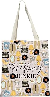 XYANFA Thrifting 토트 백 중고품 가게 연인 선물 중고품 쇼핑 쇼핑 쇼핑백