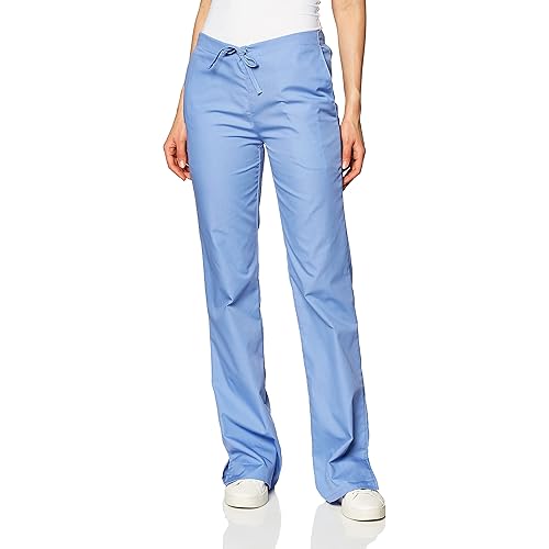 Scrub Pants for Women Workwear Originals Drawstring Waist with Flare Leg 4101