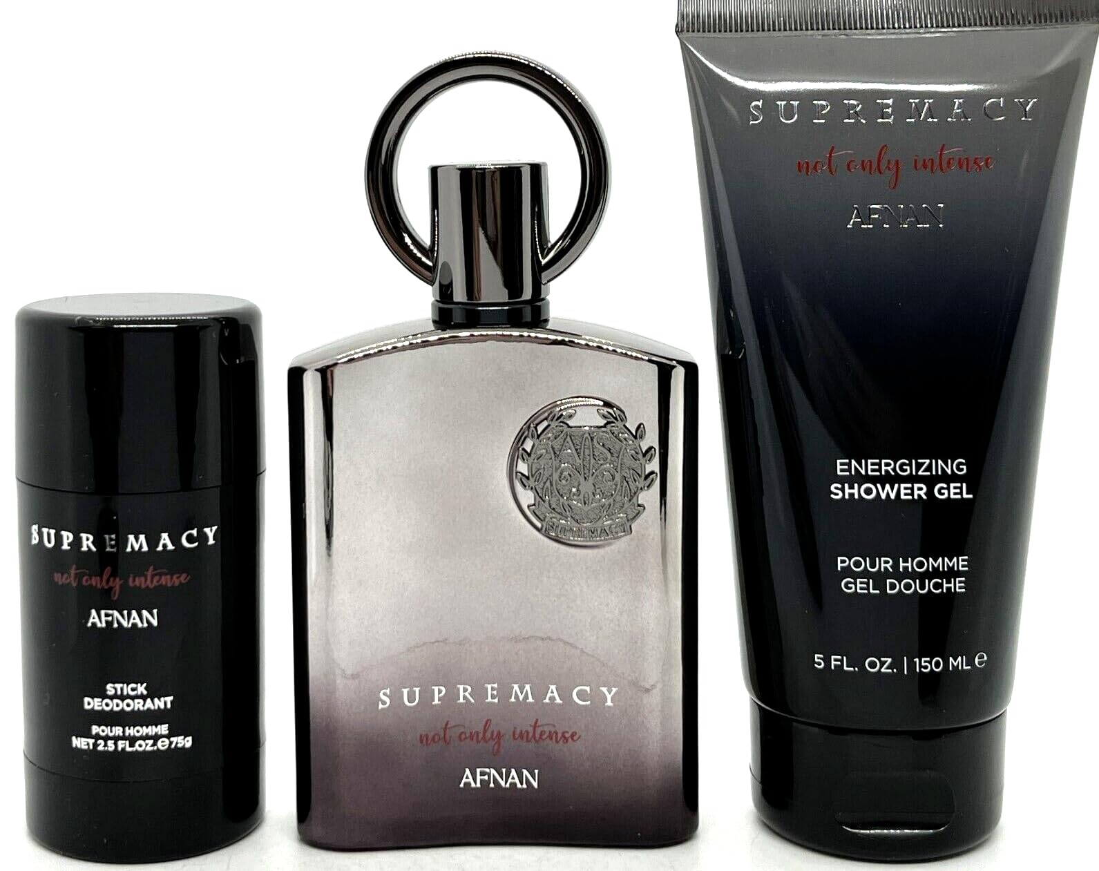 AfnanGift Set Supremacy Not Only Intense Perfume Gift Set For Men