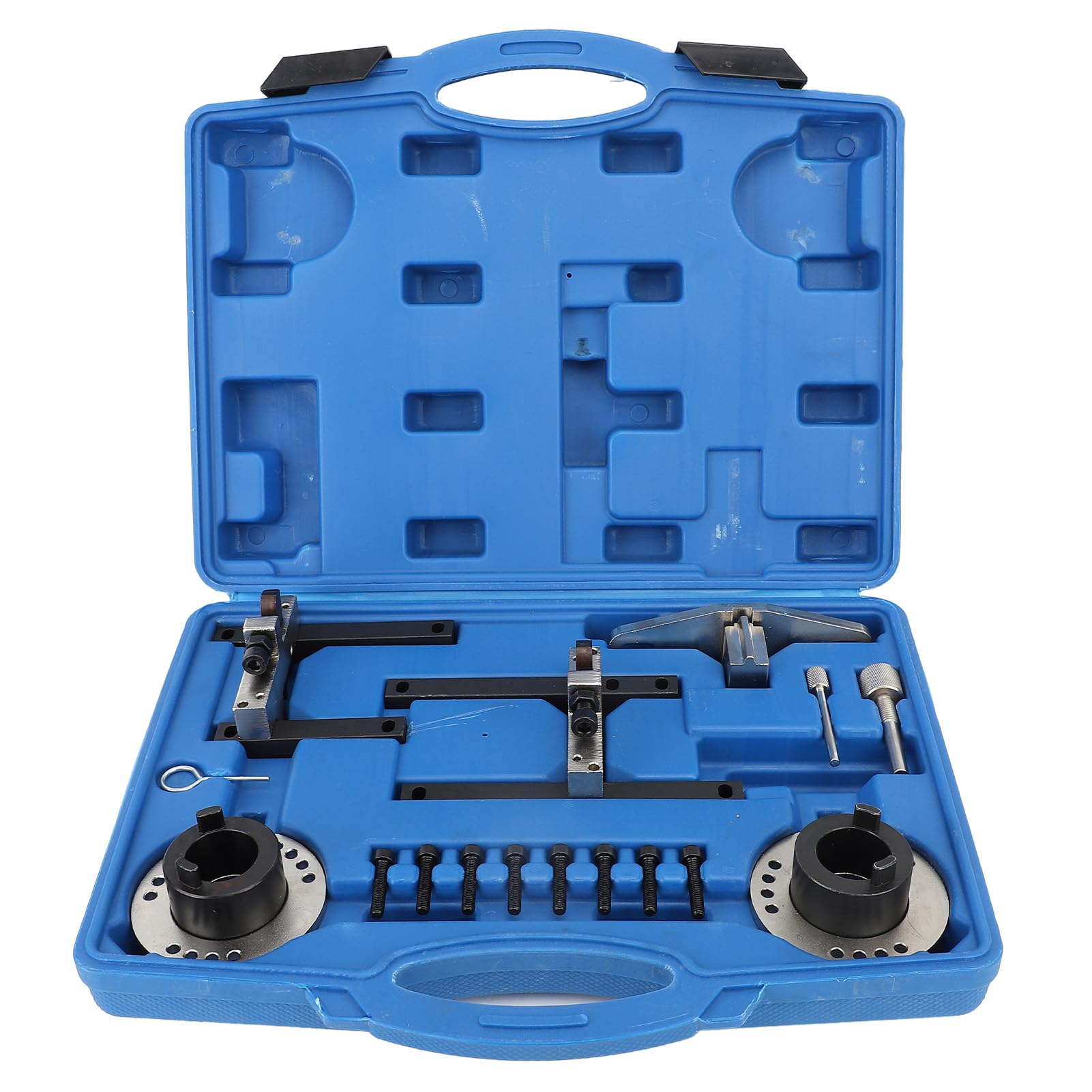 Kit de Herramientas de Sincronización del Motor Construcción de Metal de Larga Duración Herramientas de Ajuste de Bloqueo de Sincronización Portátiles Alineación del árbol de