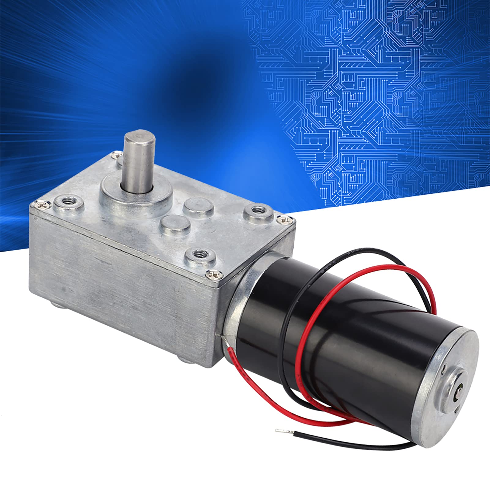 Produktbild von 5840GW DC-Getriebemotor 12V/24V – 35–160 RPM, Bürstenbehaftet, Schneckengetriebe, Für Vorhänge, Werbetafeln & Co.