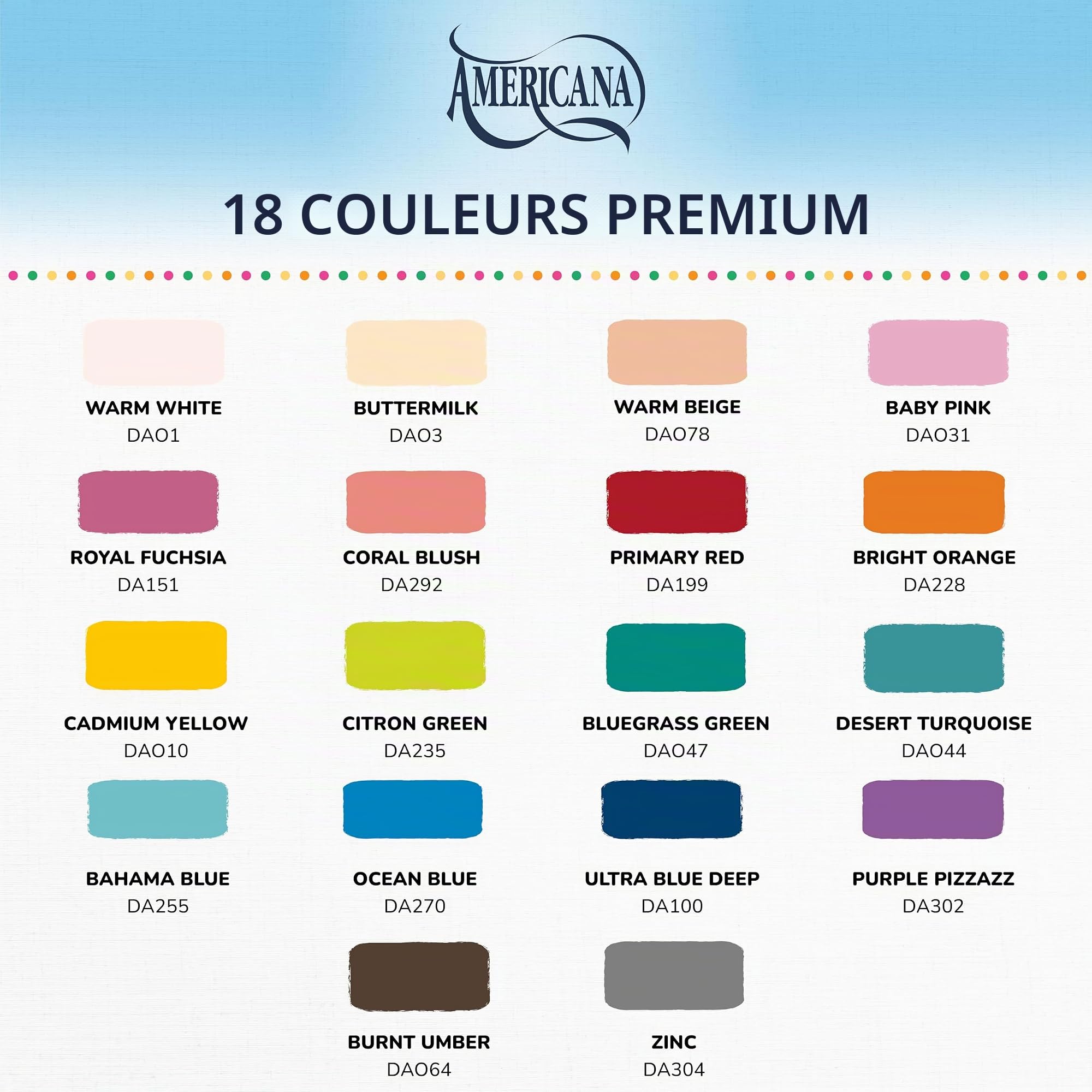 Deco Art Americana Peinture Acrylique Sampler Lot