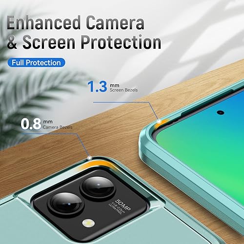 Miniatura 4 de Motorola - Funda para Moto G Stylus 5G 2023 con 2 protectores de pantalla, resistente a prueba de golpes, funda protectora de cuerpo completo para