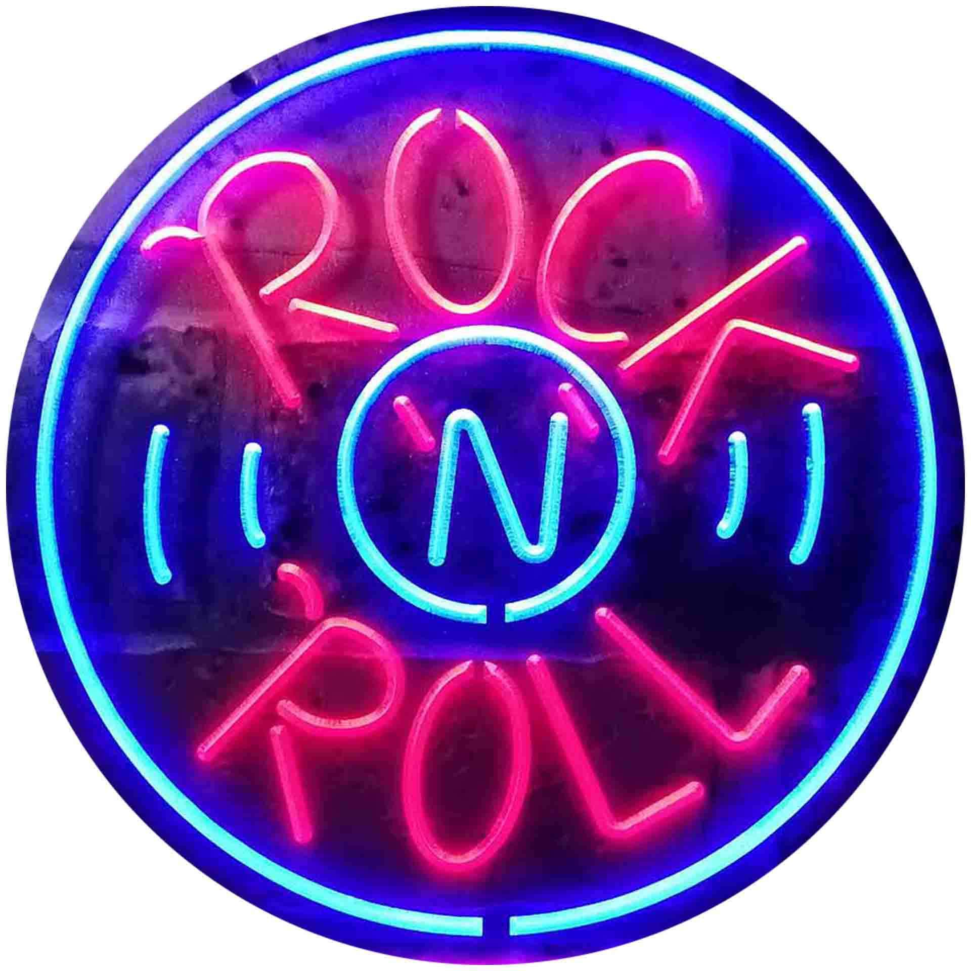 Amazon.co.jp: Rock and Roll Music Bar Illuminated Dual Color