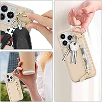 Vista 49 de Havaya Funda para iPhone 13 Pro Max y iPhone 12 Pro Max, cartera compatible con magsaf 2 en 1, desmontable magnética con tarjetero y ranura trasera