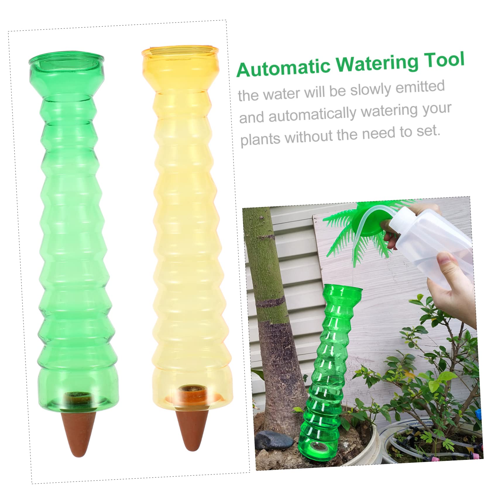 Toddmomy 4pezzi Strumento Irrigazione per Cocco Gocciolatori per Autoirrigazione per e Decorazione