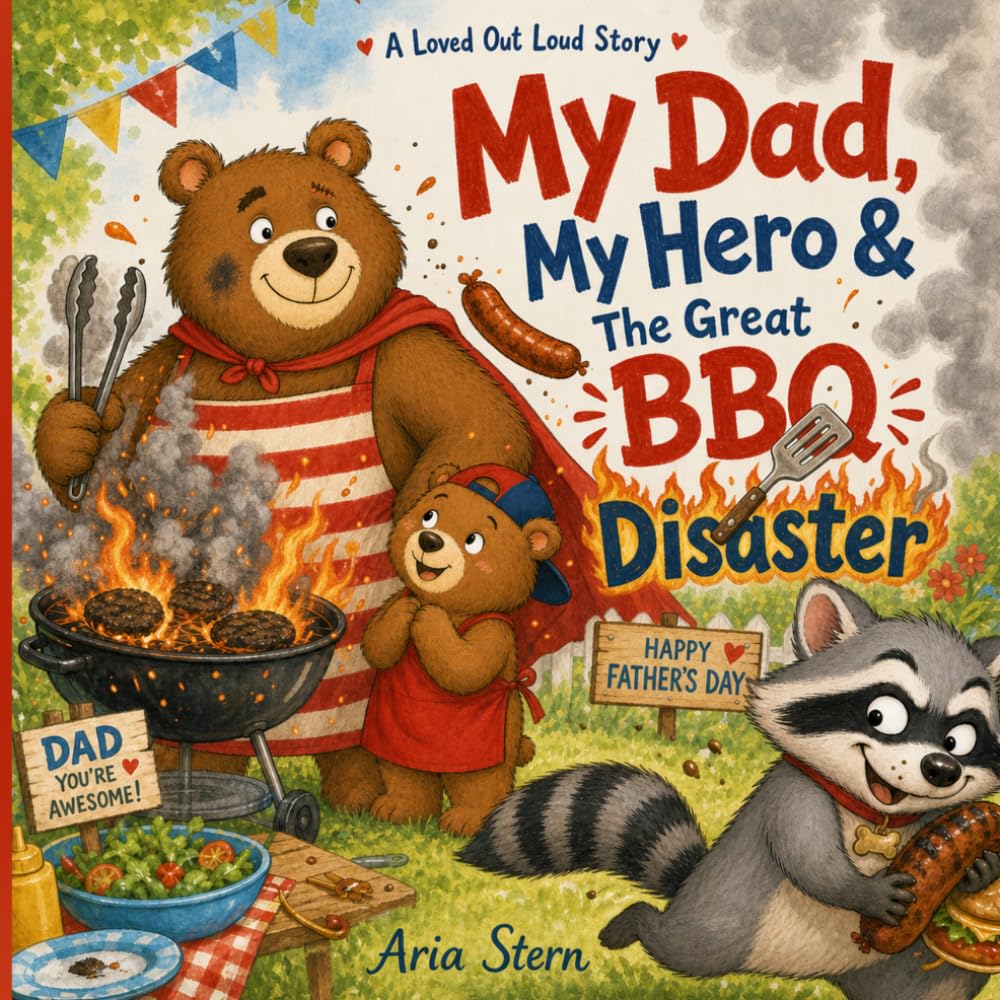 My Dad, My Hero & The Great BBQ Disaster: A Hilarious, Bonding Picture Book for Fathers & Their Kids to Celebrate Father's Day with the Whole Family