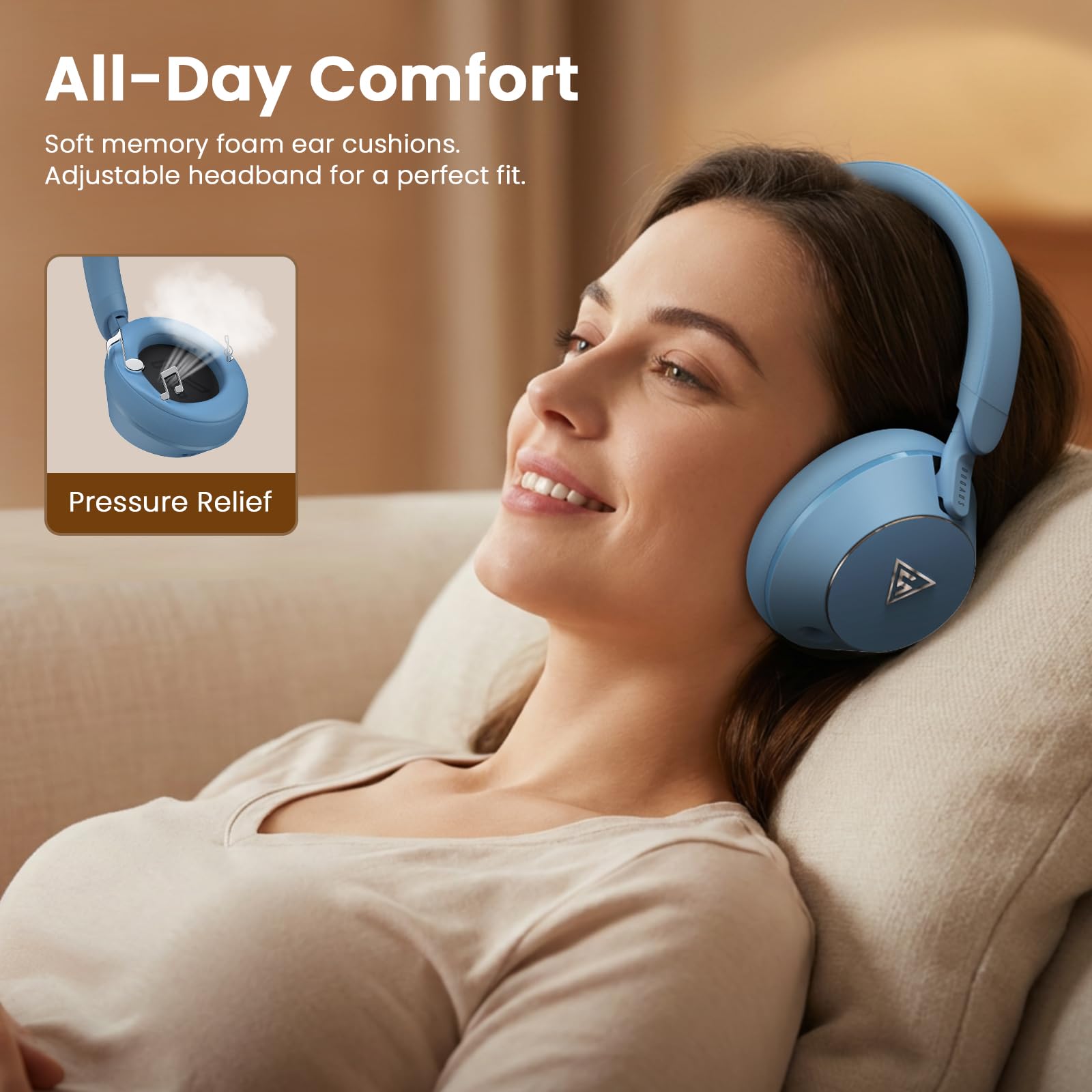 DOQAUS Audífonos profesionales con cable para monitor de estudio para grabación y mezcla de música, auriculares estéreo de 50 mm con conector dual para guitarra eléctrica, teclado, piano, portátil