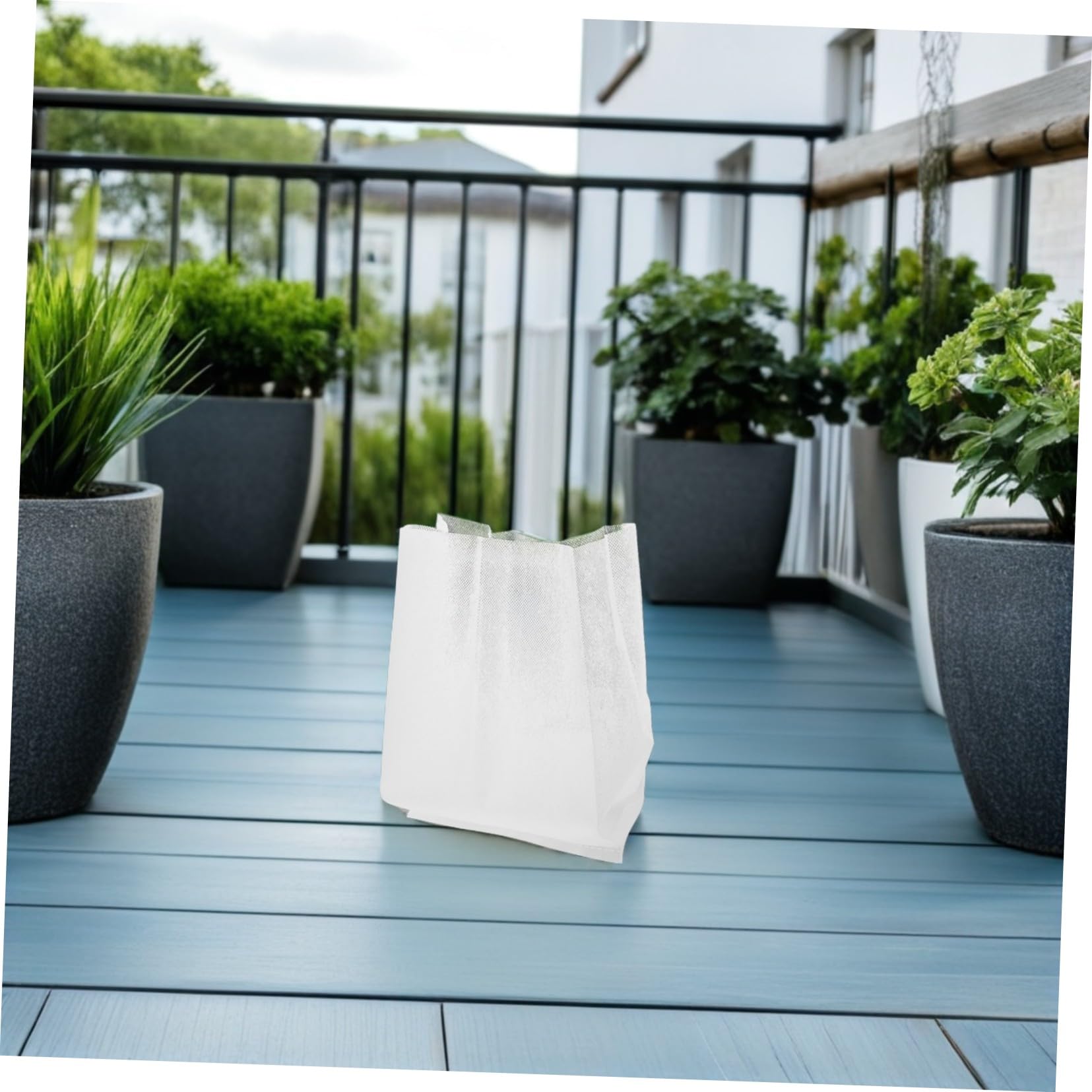 UKCOCO 200pièces Sacs De Culture pour Semis Jeunes Plants Et Légumes Et Matériau Tissu Non Tissé pour Jardinage Compact Et Réutilisable