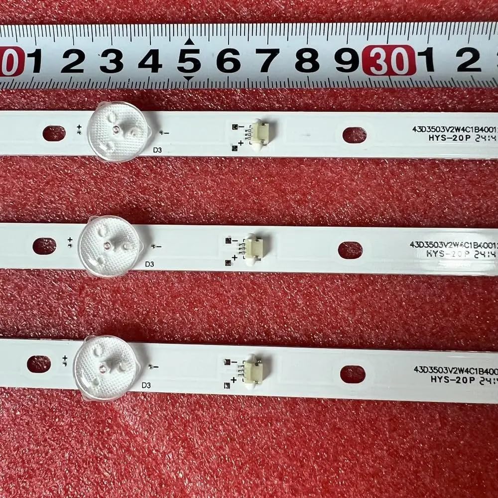 Tira Luminosa Tv Tira Retroiluminación LED 8 Para RT4306 RTU4300 RTU4300-E AE0110575 43LE51012D SH-39B/4365 HV430QUB-N1B HRS_SQY43_3X8